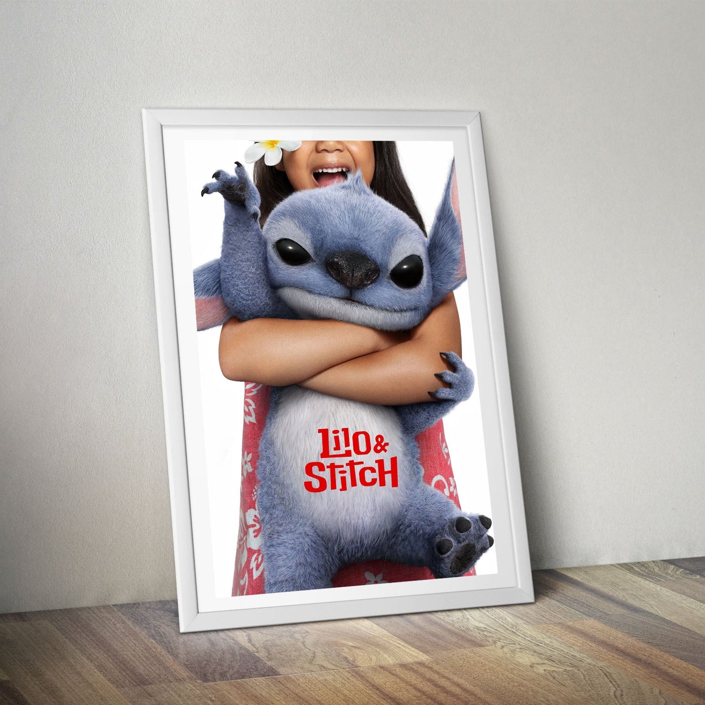 Flex Designs Poster Lilo & Stitch Cinematic 8 x 10" Home Goods - Movie 2025 Movie Poster