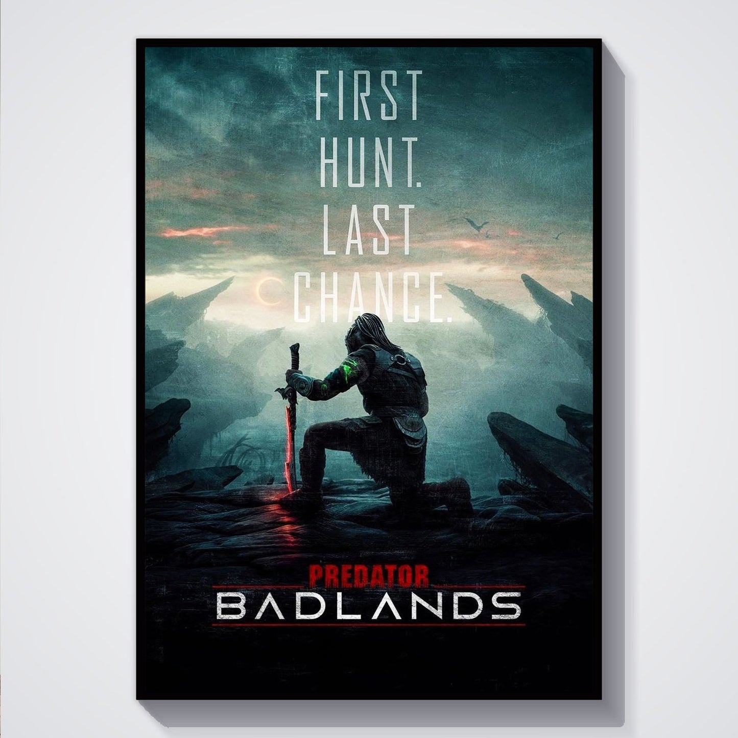 Flex Designs Poster Predator Badlands 5 x 7" Home Goods - Movie 2025 Movie Poster