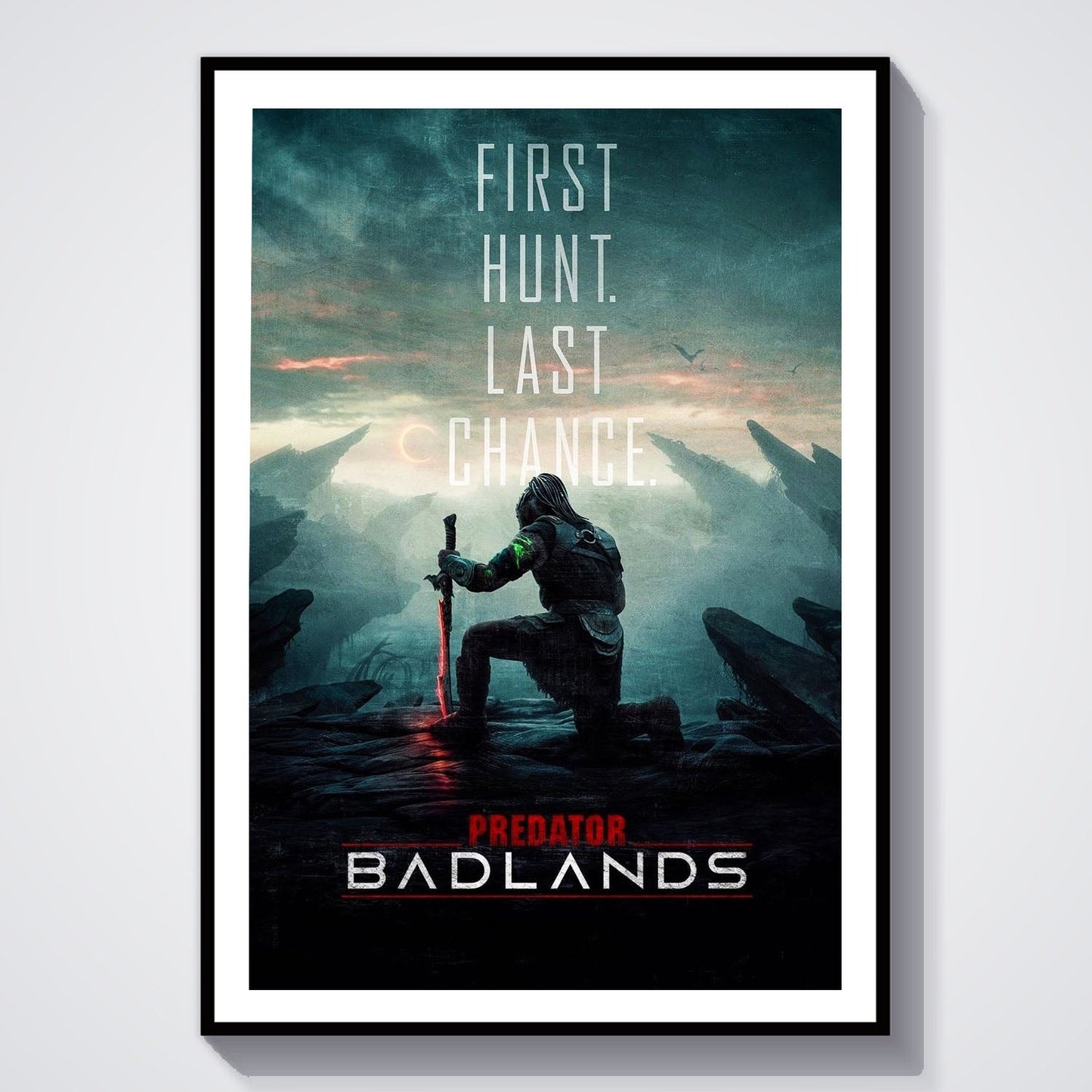 Flex Designs Poster Predator Badlands 8 x 10" Home Goods - Movie 2025 Movie Poster