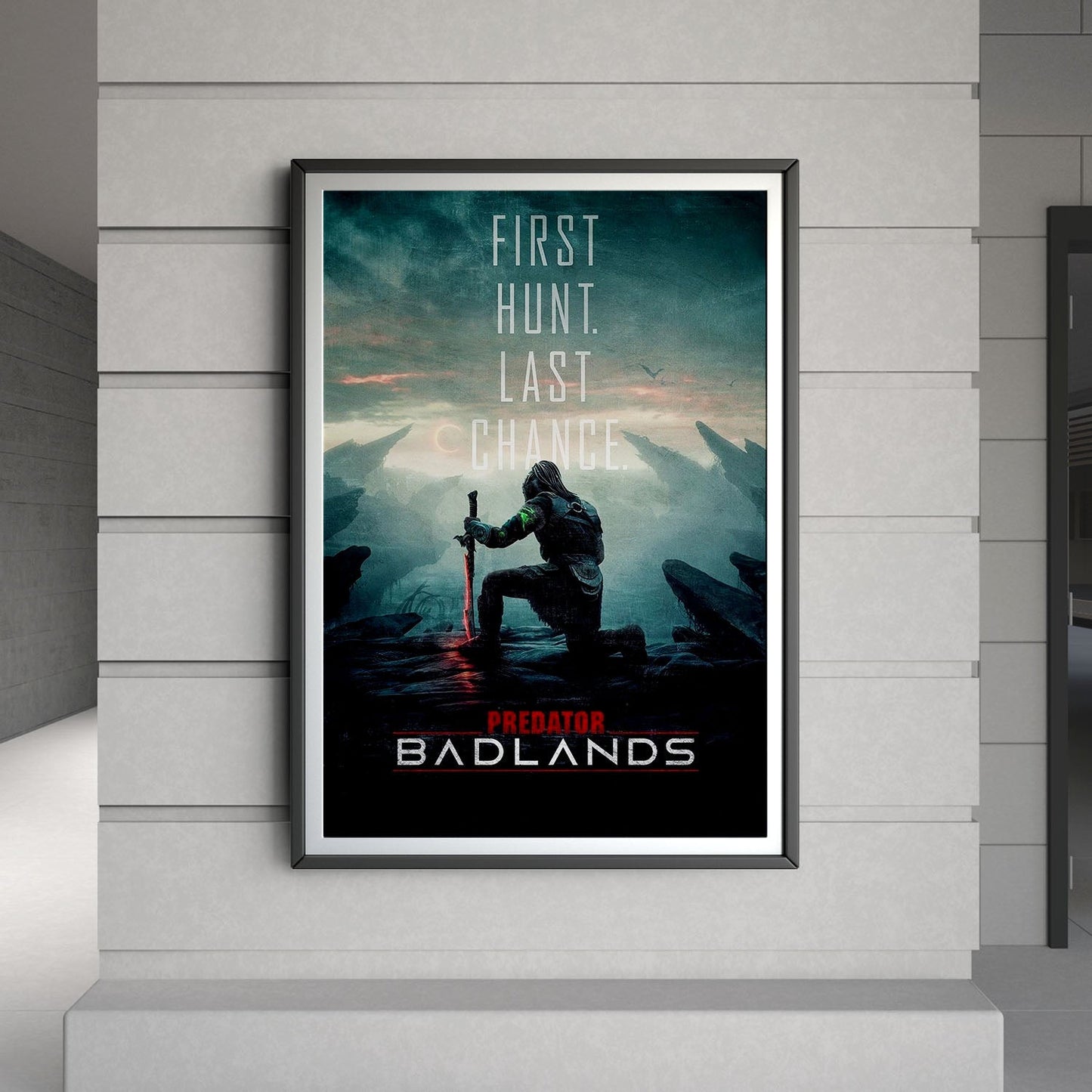 Flex Designs Poster Predator Badlands 8 x 10" Home Goods - Movie 2025 Movie Poster