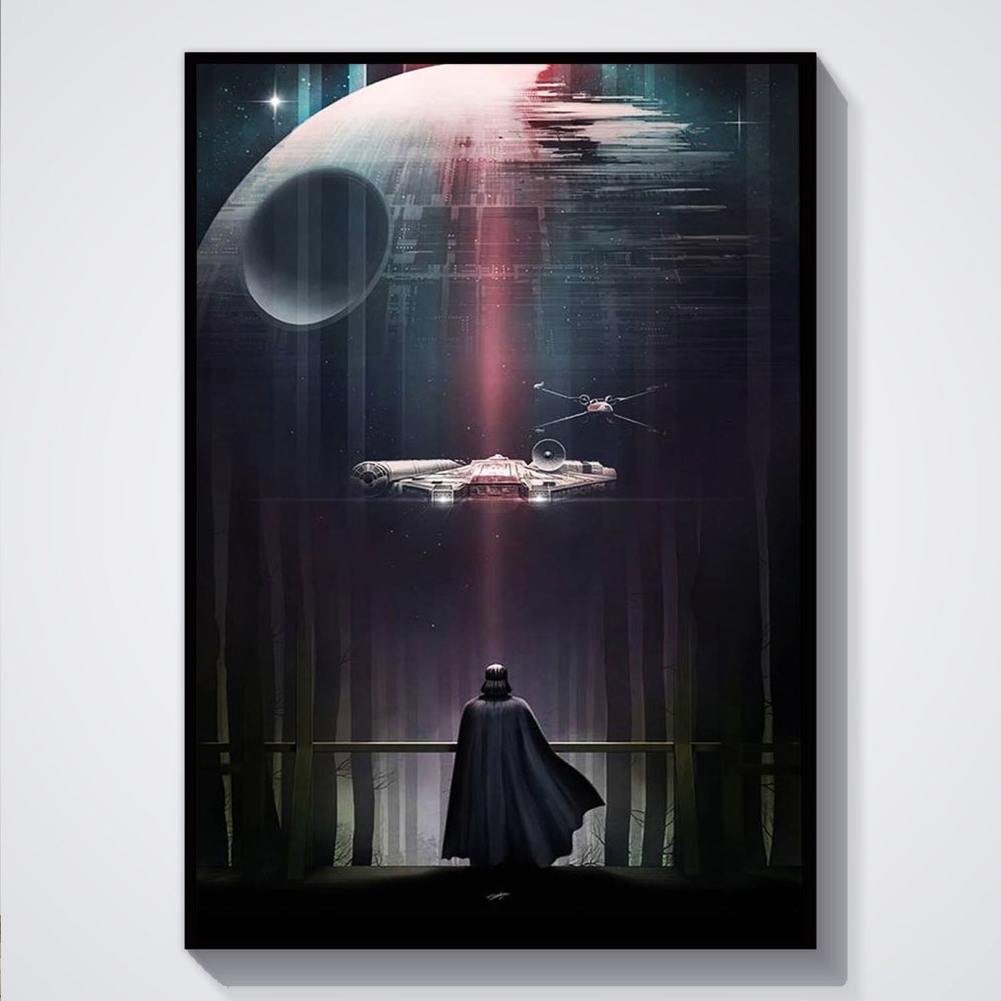 Flex Designs Poster Star Wars Episode VI - Return of the Jedi Textless 5 x 7" Home Goods - Movie 1983 Movie Poster