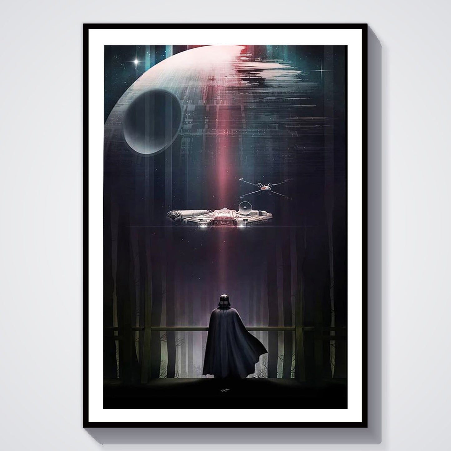 Flex Designs Poster Star Wars Episode VI - Return of the Jedi Textless 8 x 10" Home Goods - Movie 1983 Movie Poster