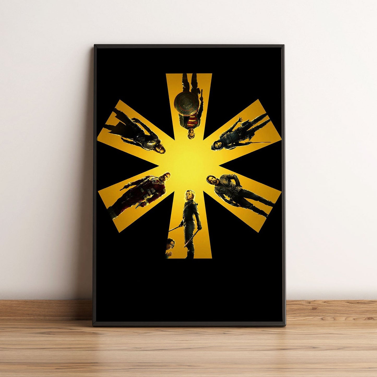 Flex Designs Poster Thunderbolts Team 5 x 7" Home Goods - Movie 2025 Movie Poster