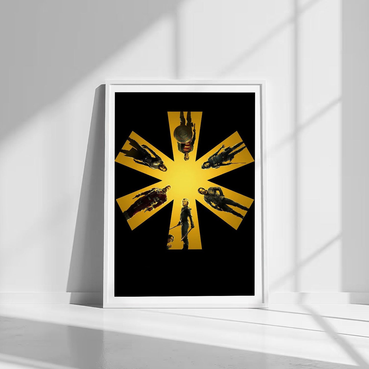 Flex Designs Poster Thunderbolts Team 8 x 10" Home Goods - Movie 2025 Movie Poster
