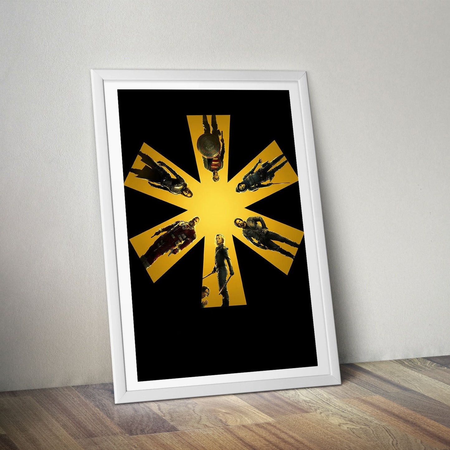 Flex Designs Poster Thunderbolts Team 8 x 10" Home Goods - Movie 2025 Movie Poster