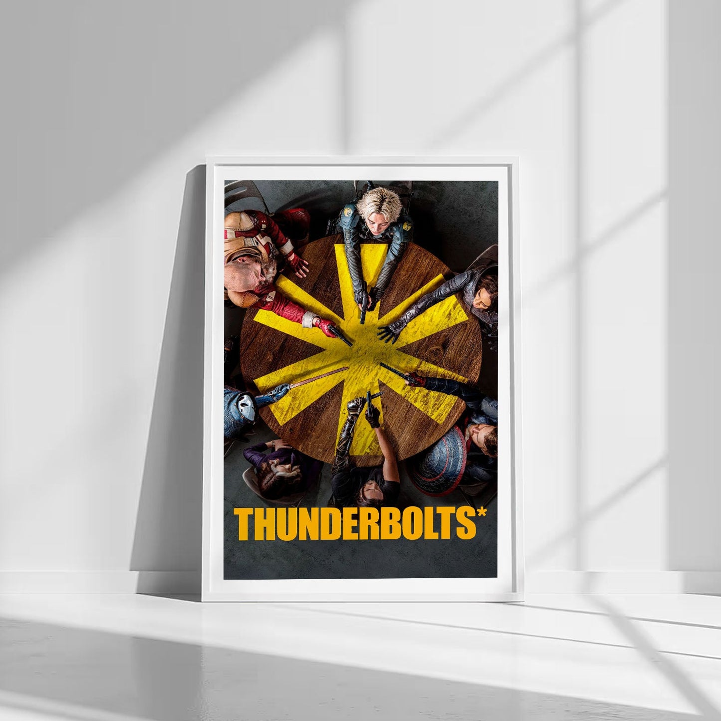 Flex Designs Poster Thunderbolts Theatrical 8 x 10" Home Goods - Movie 2025 Movie Poster