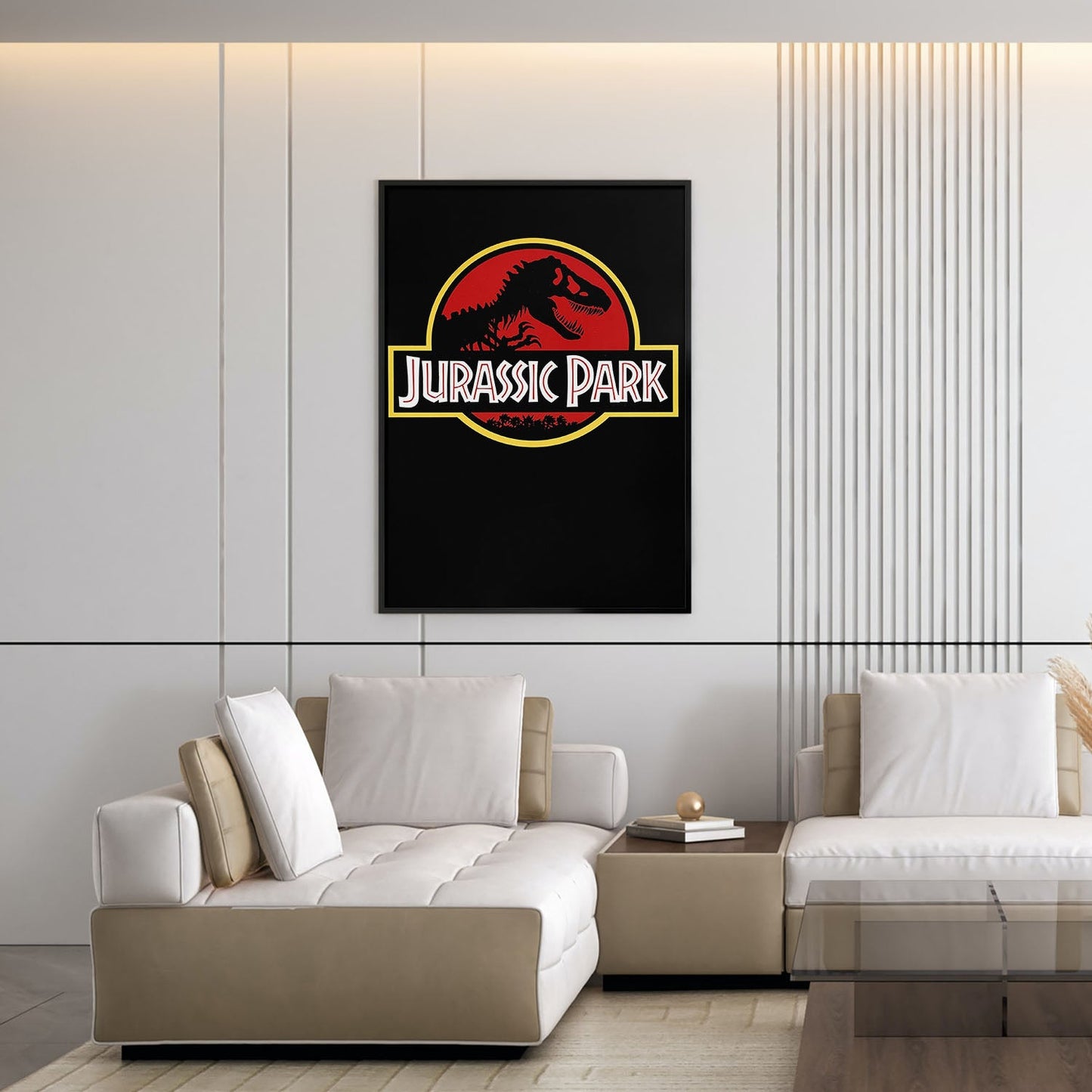 Flex Designs Poster Jurassic Park Original 5 x 7" Home Goods - Movie 1993 Movie Poster