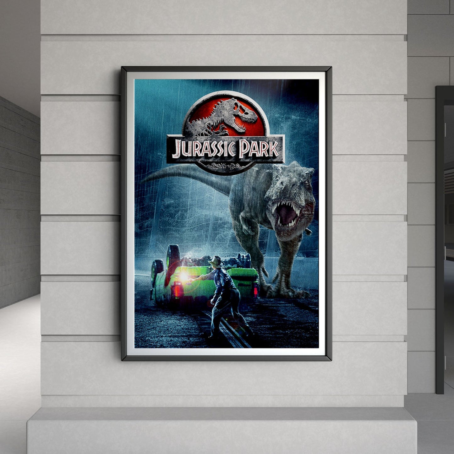 Flex Designs Poster Jurassic Park Adventure 8 x 10" Home Goods - Movie 1993 Movie Poster