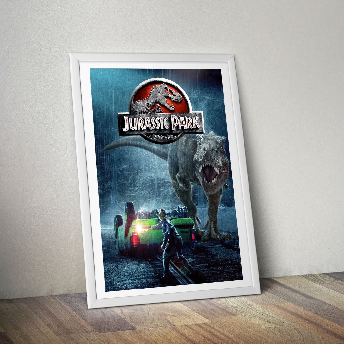 Flex Designs Poster Jurassic Park Adventure 8 x 10" Home Goods - Movie 1993 Movie Poster