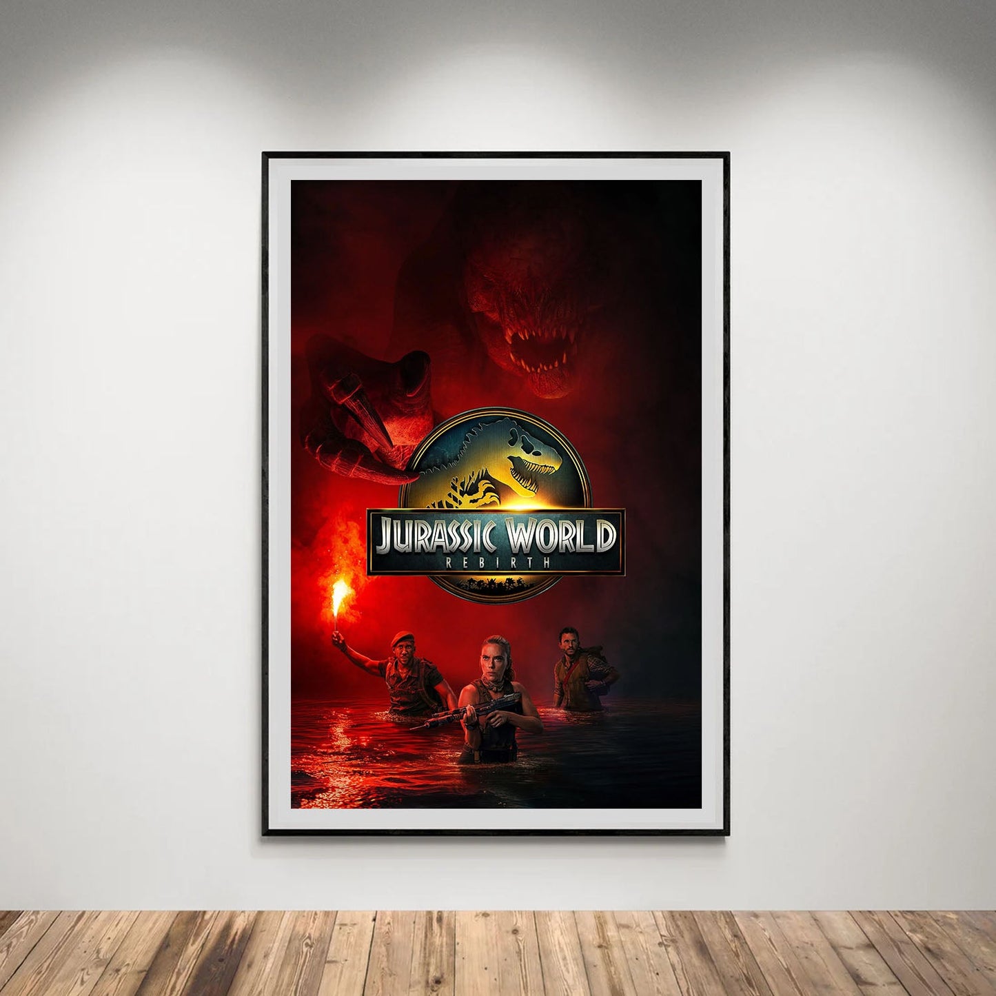 Flex Designs Poster Jurassic World Rebirth Cinematic 5 x 7" Home Goods - Movie 2015 Movie Poster