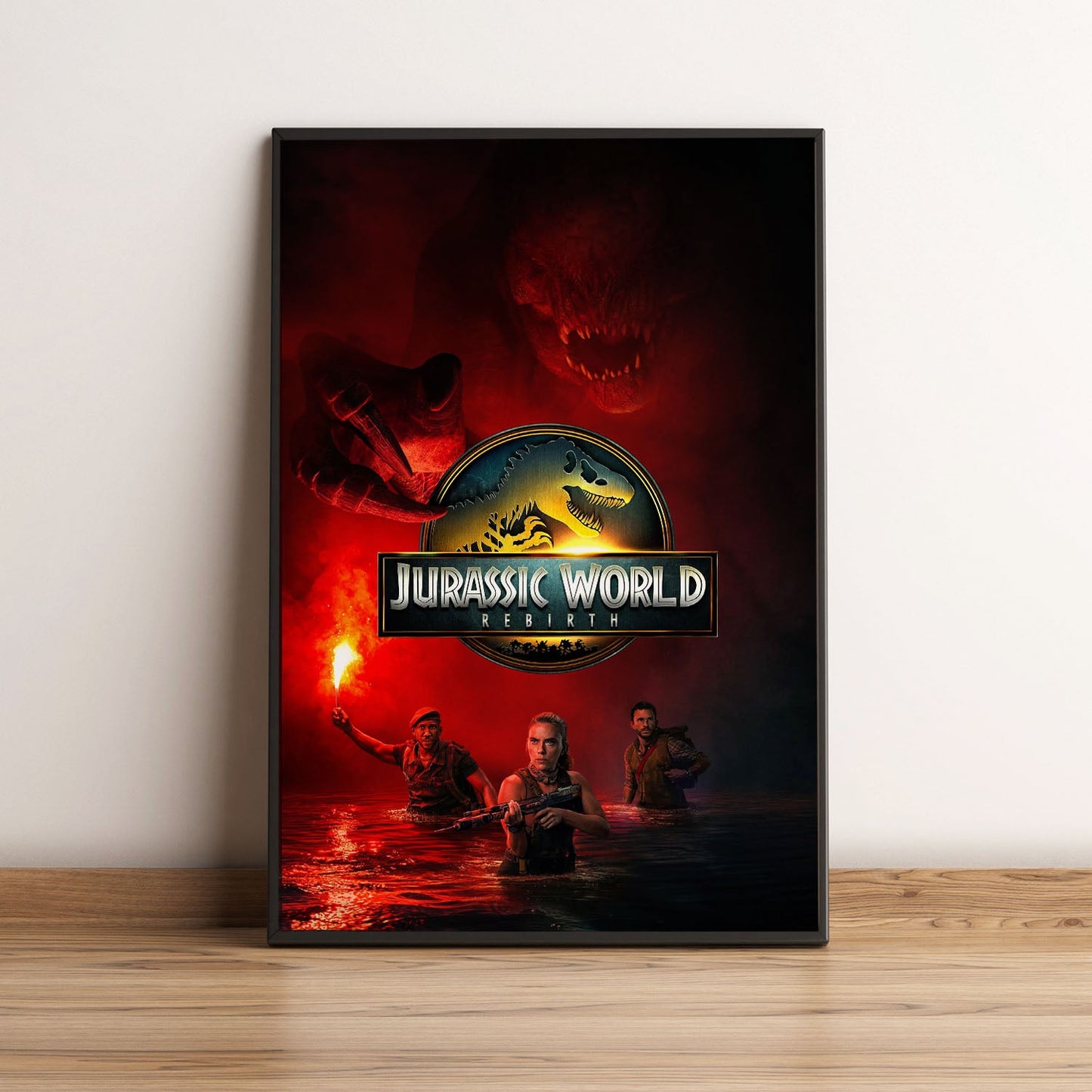 Flex Designs Poster Jurassic World Rebirth Cinematic 5 x 7" Home Goods - Movie 2015 Movie Poster
