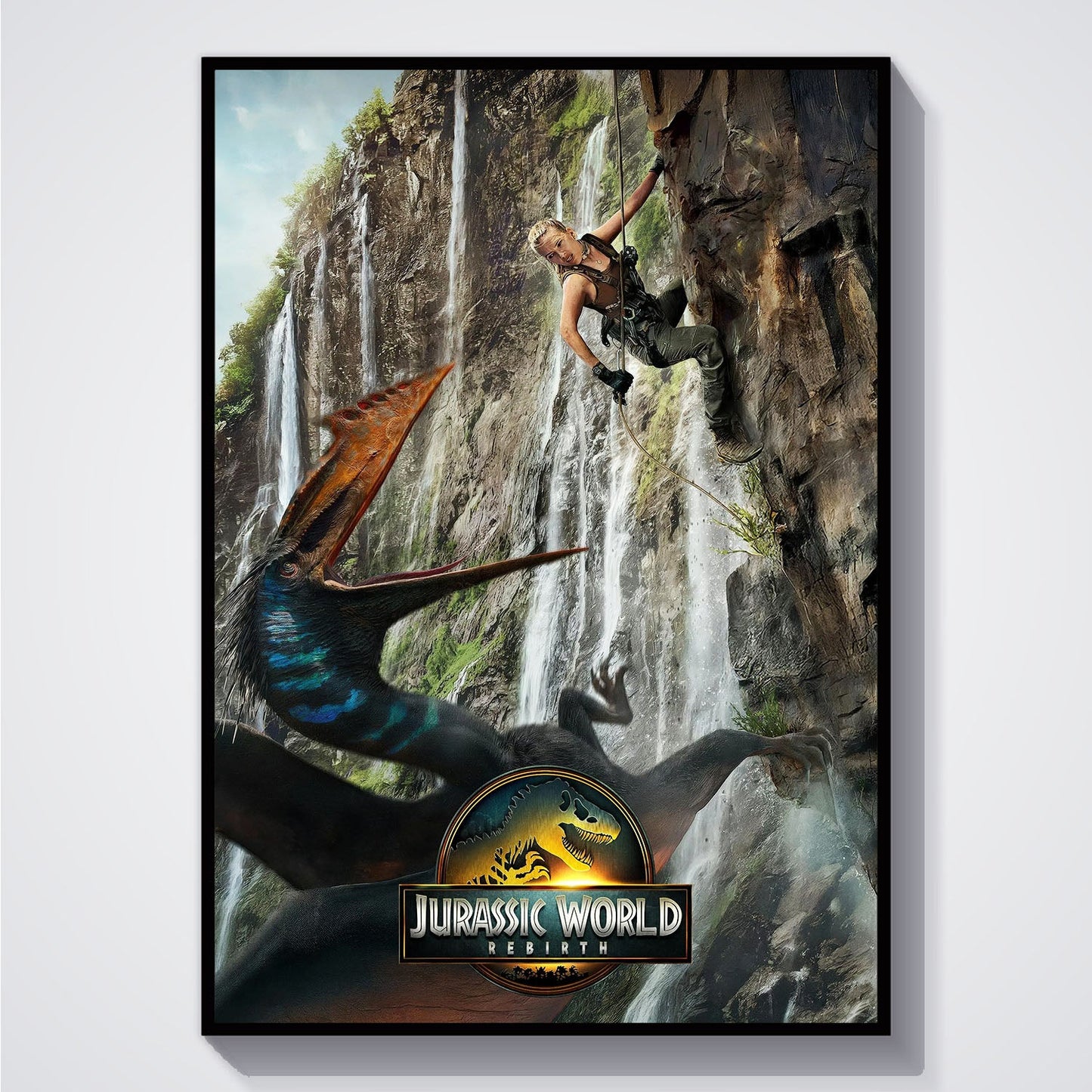 Flex Designs Poster Jurassic World Rebirth Theatrical 5 x 7" Home Goods - Movie 2015 Movie Poster