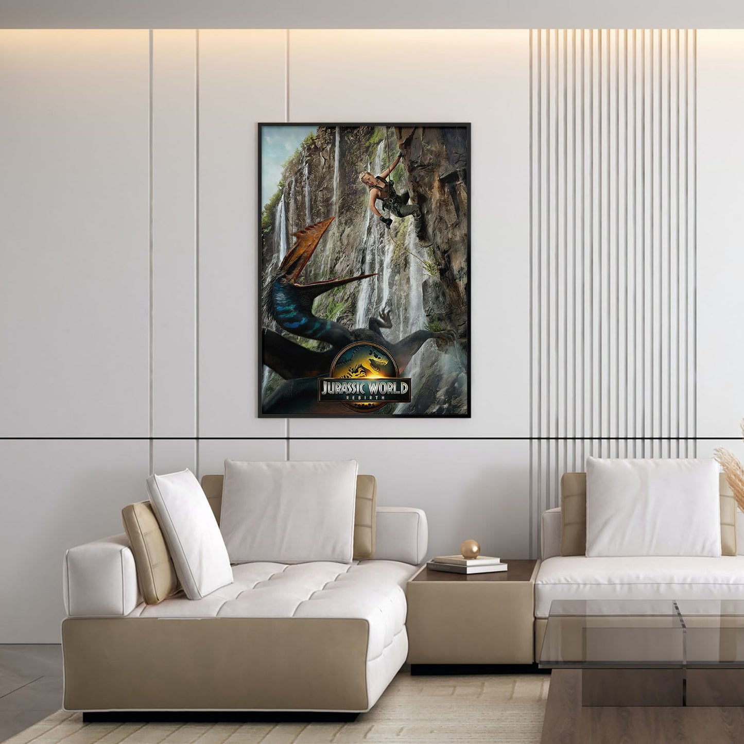 Flex Designs Poster Jurassic World Rebirth Theatrical 5 x 7" Home Goods - Movie 2015 Movie Poster