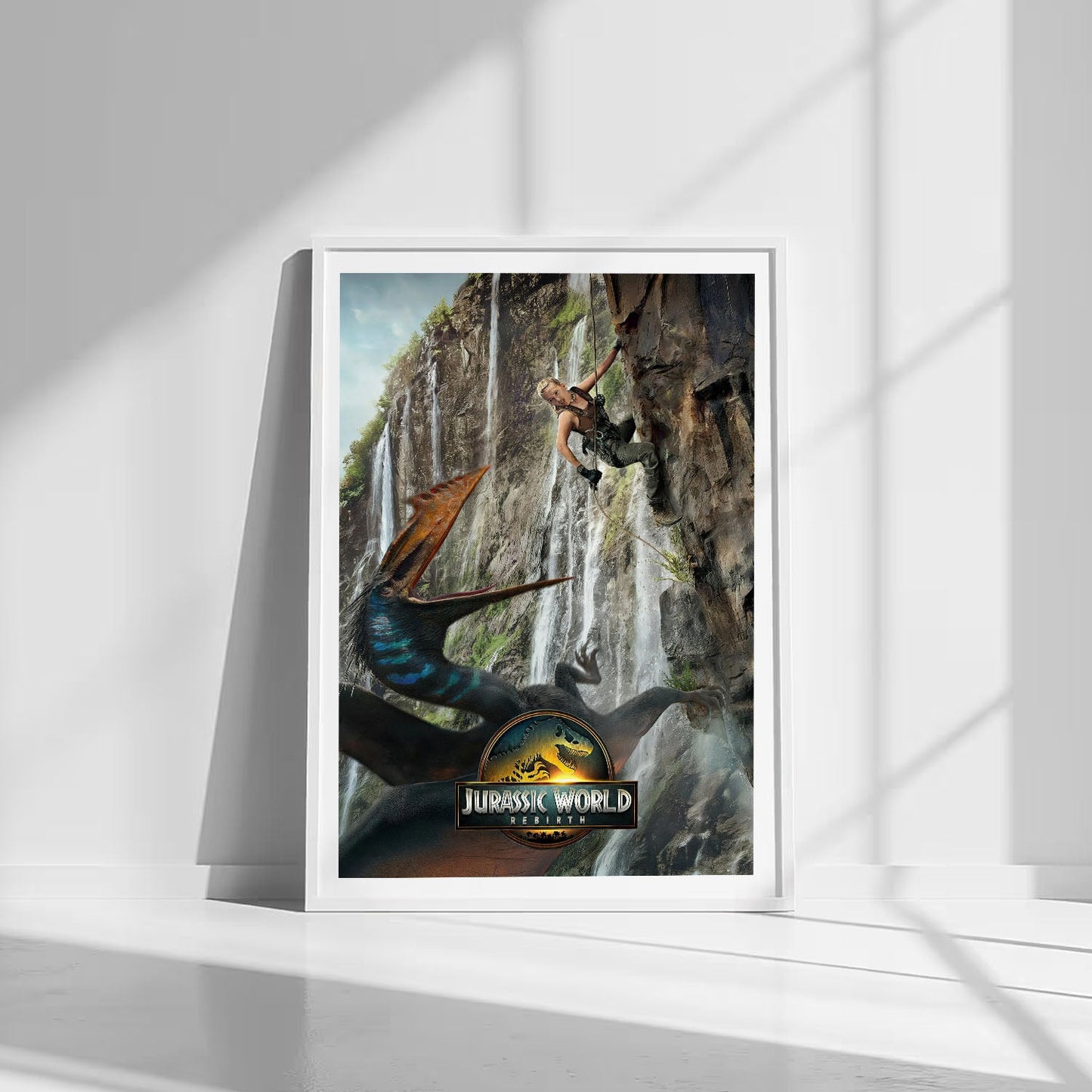 Flex Designs Poster Jurassic World Rebirth Theatrical 8 x 10" Home Goods - Movie 2015 Movie Poster