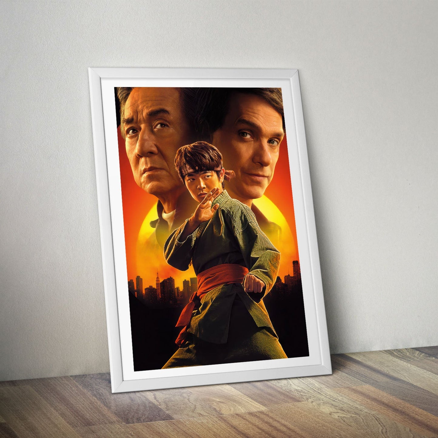 Flex Designs Poster Karate Kid Legends Textless 8 x 10" Home Goods - Movie 2025 Movie Poster