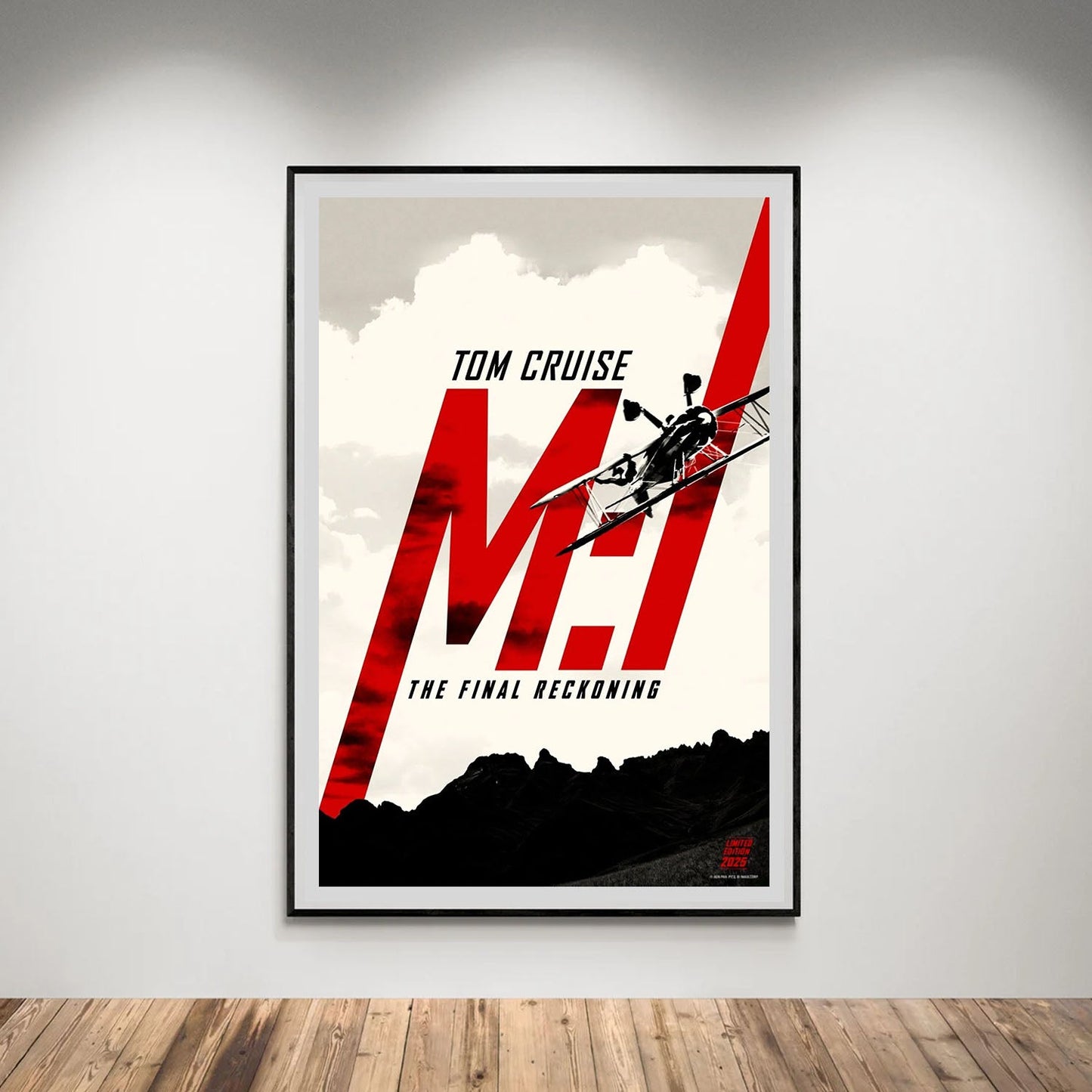 Flex Designs Poster Mission Impossible The Final Reckoning Teaser 5 x 7" Home Goods - Movie 2025 Movie Poster