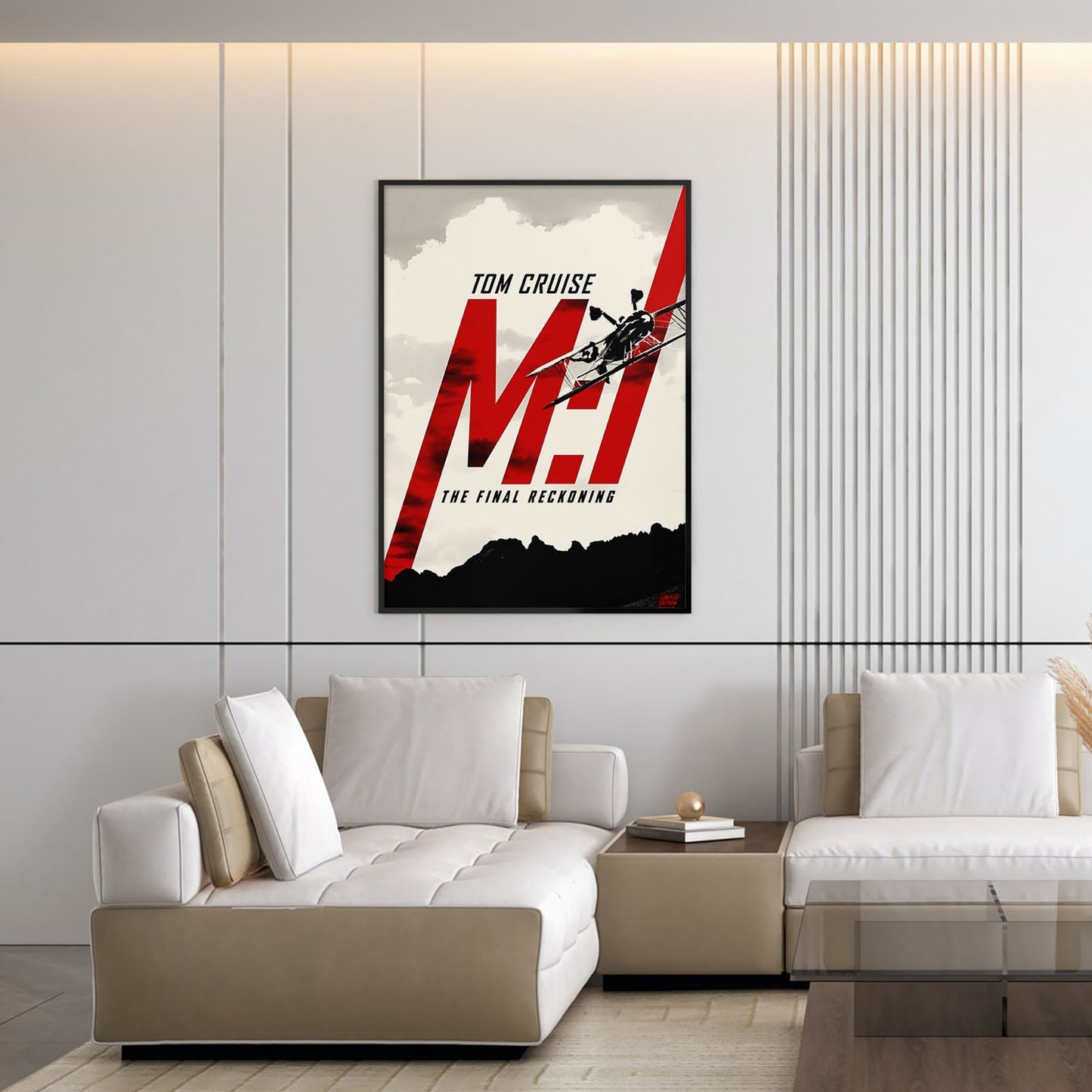 Flex Designs Poster Mission Impossible The Final Reckoning Teaser 5 x 7" Home Goods - Movie 2025 Movie Poster