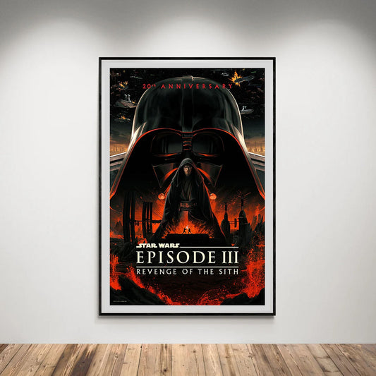 Flex Designs Poster Star Wars Episode III Revenge of the Sith Final 5 x 7" Home Goods - Movie 2005 Movie Poster