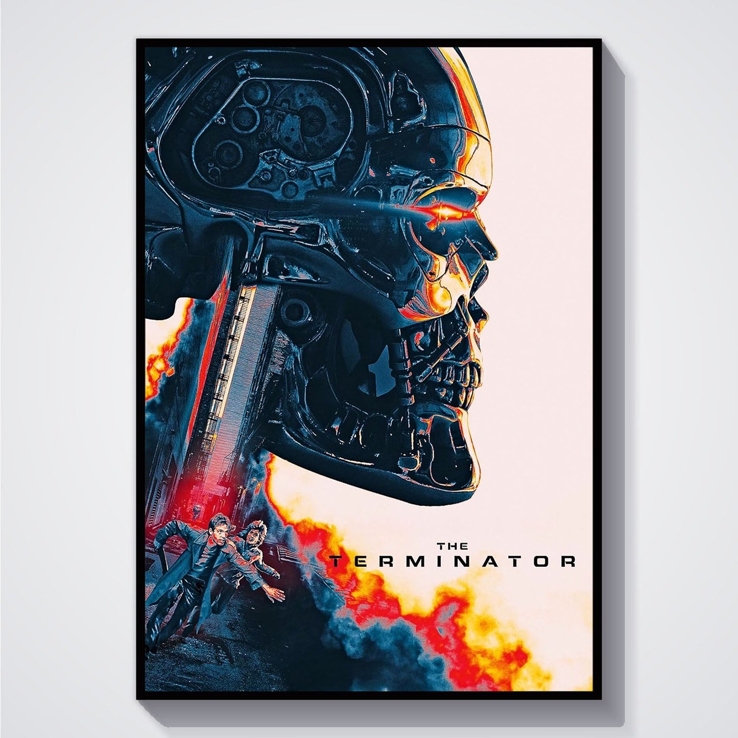 Flex Designs Poster The Terminator Teaser 5 x 7" Home Goods - Movie 1984 Movie Poster