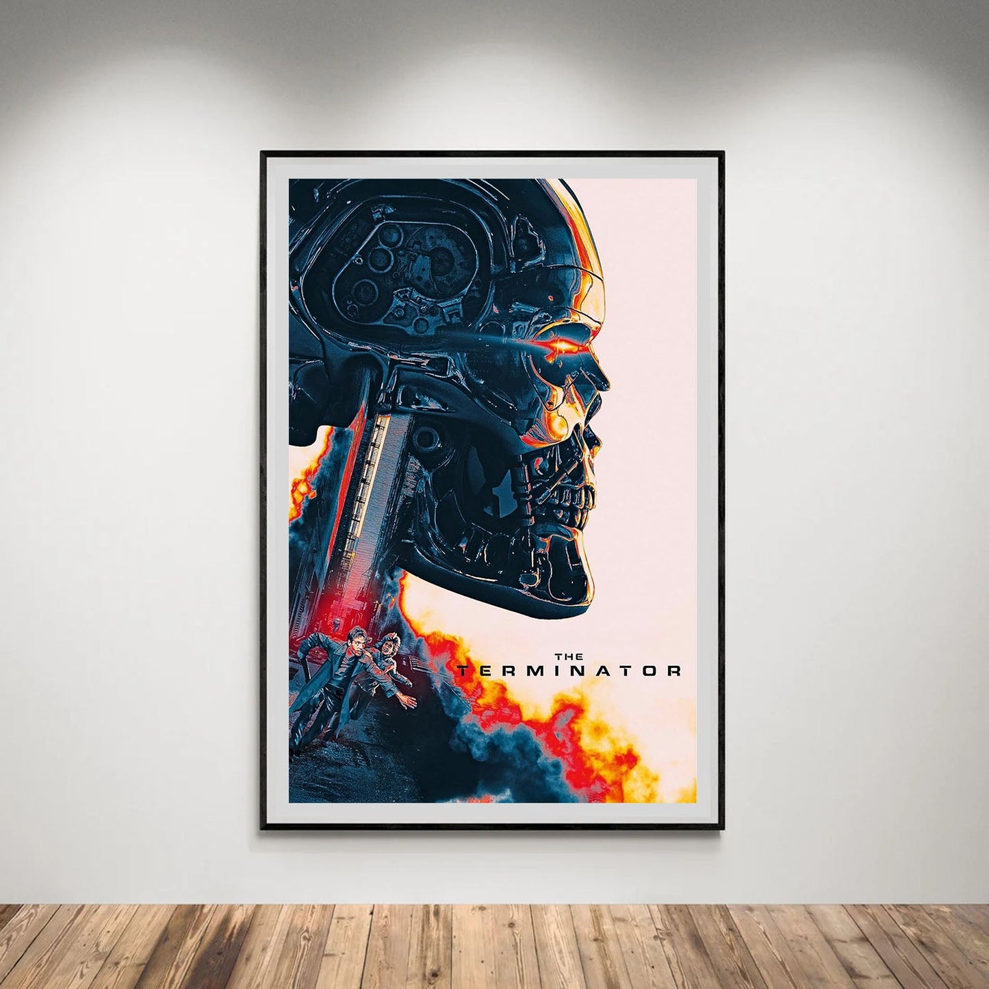 Flex Designs Poster The Terminator Teaser 5 x 7" Home Goods - Movie 1984 Movie Poster