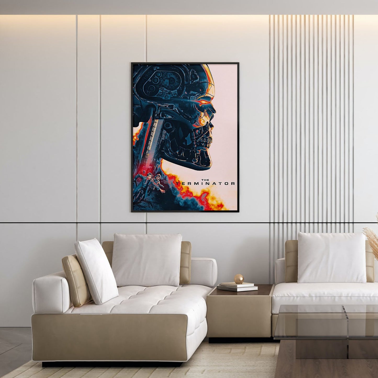 Flex Designs Poster The Terminator Teaser 5 x 7" Home Goods - Movie 1984 Movie Poster