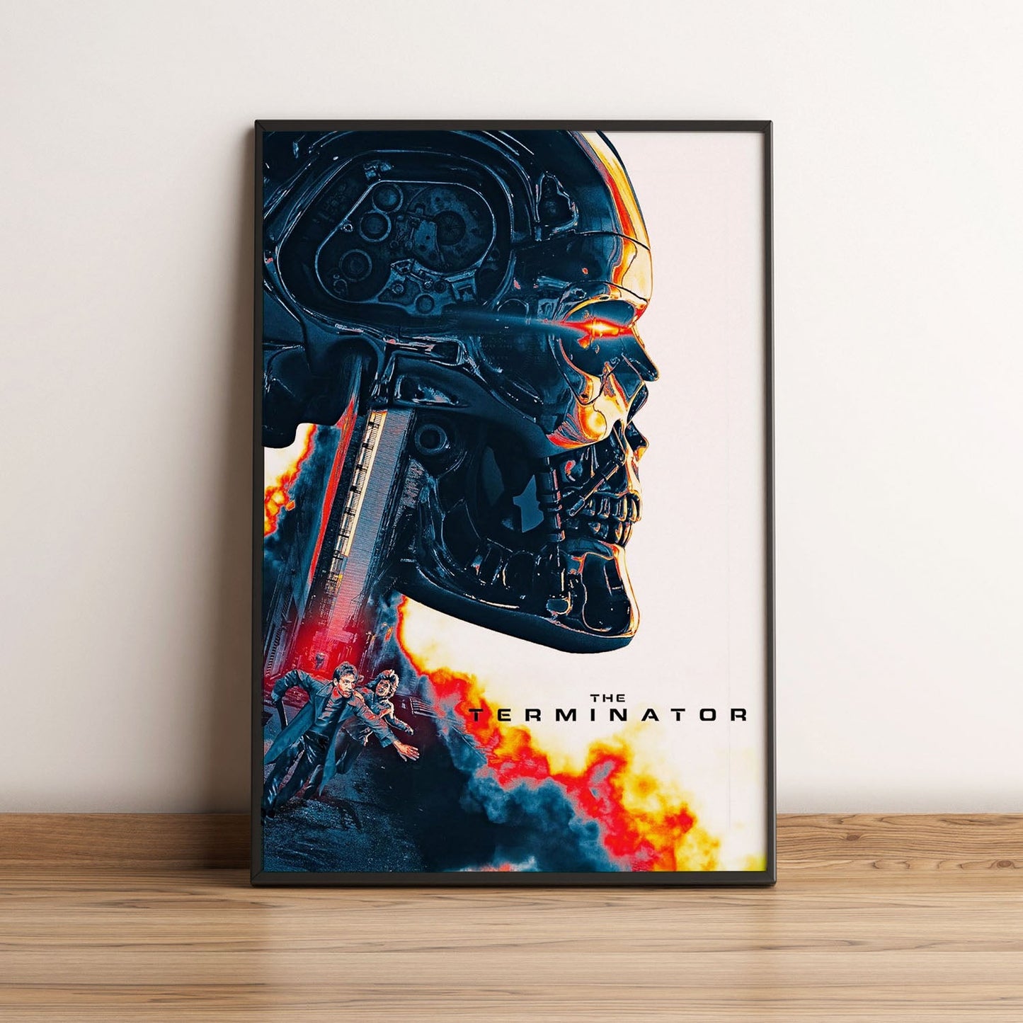 Flex Designs Poster The Terminator Teaser 5 x 7" Home Goods - Movie 1984 Movie Poster