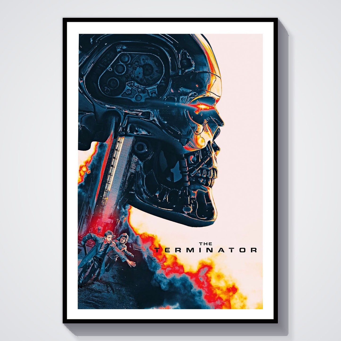Flex Designs Poster The Terminator Teaser 8 x 10" Home Goods - Movie 1984 Movie Poster