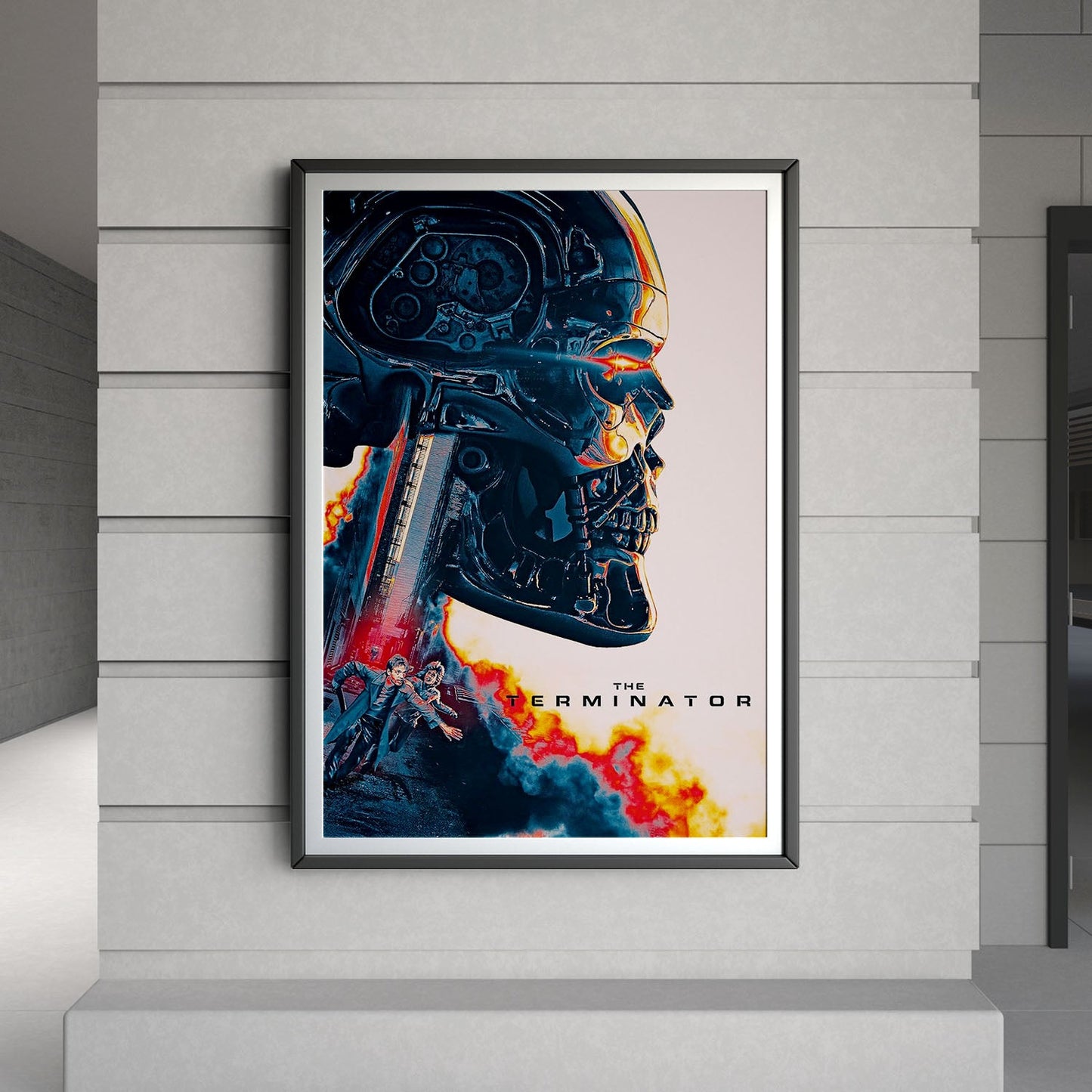 Flex Designs Poster The Terminator Teaser 8 x 10" Home Goods - Movie 1984 Movie Poster