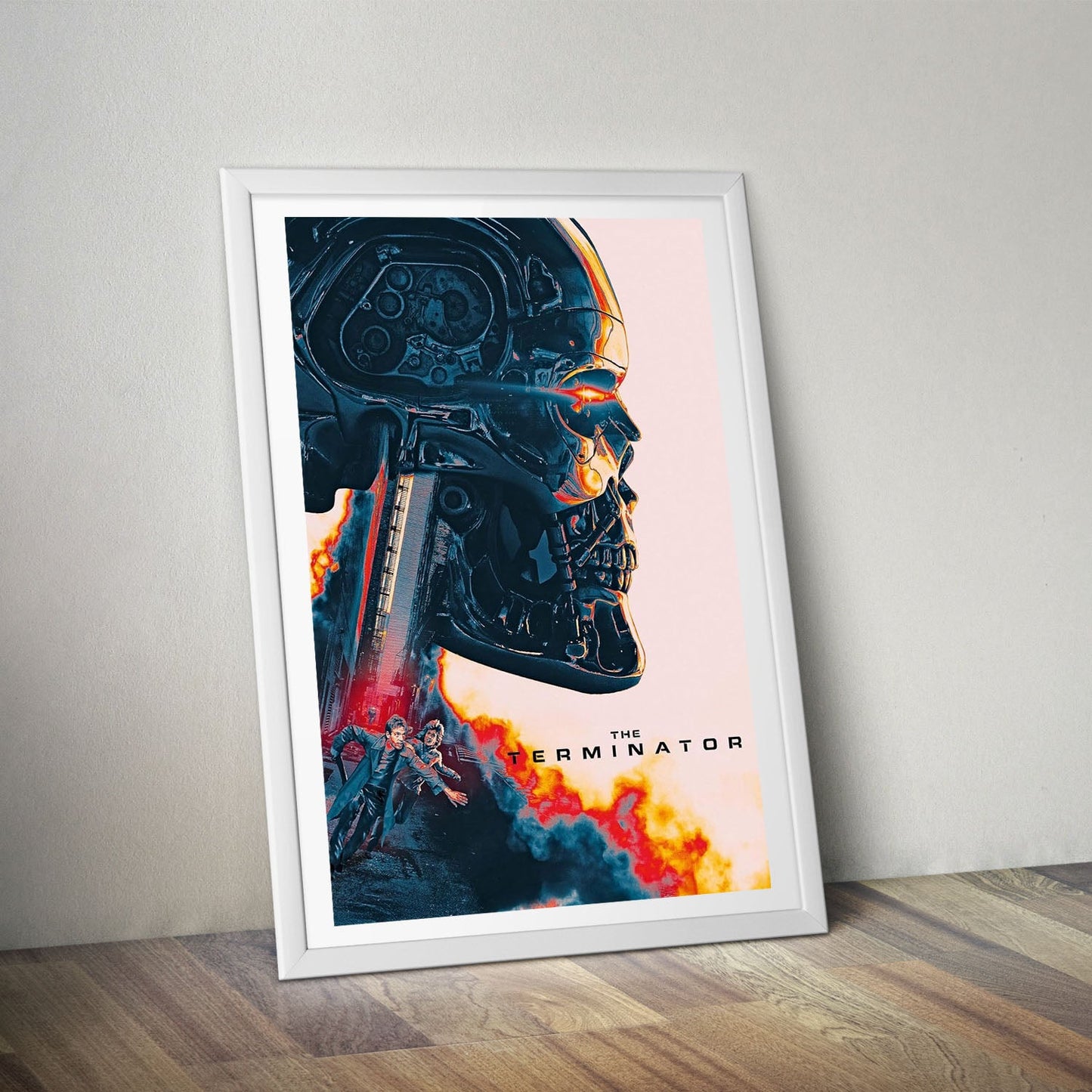 Flex Designs Poster The Terminator Teaser 8 x 10" Home Goods - Movie 1984 Movie Poster