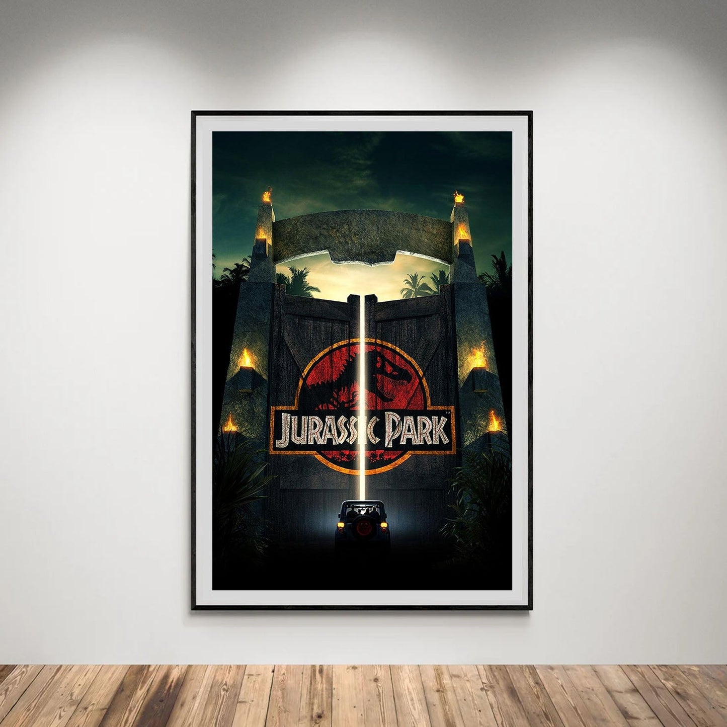 Flex Designs Poster Welcome to Jurassic Park 5 x 7" Home Goods - Movie 1993 Movie Poster