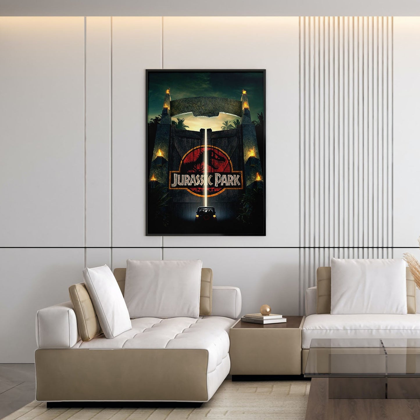 Flex Designs Poster Welcome to Jurassic Park 5 x 7" Home Goods - Movie 1993 Movie Poster