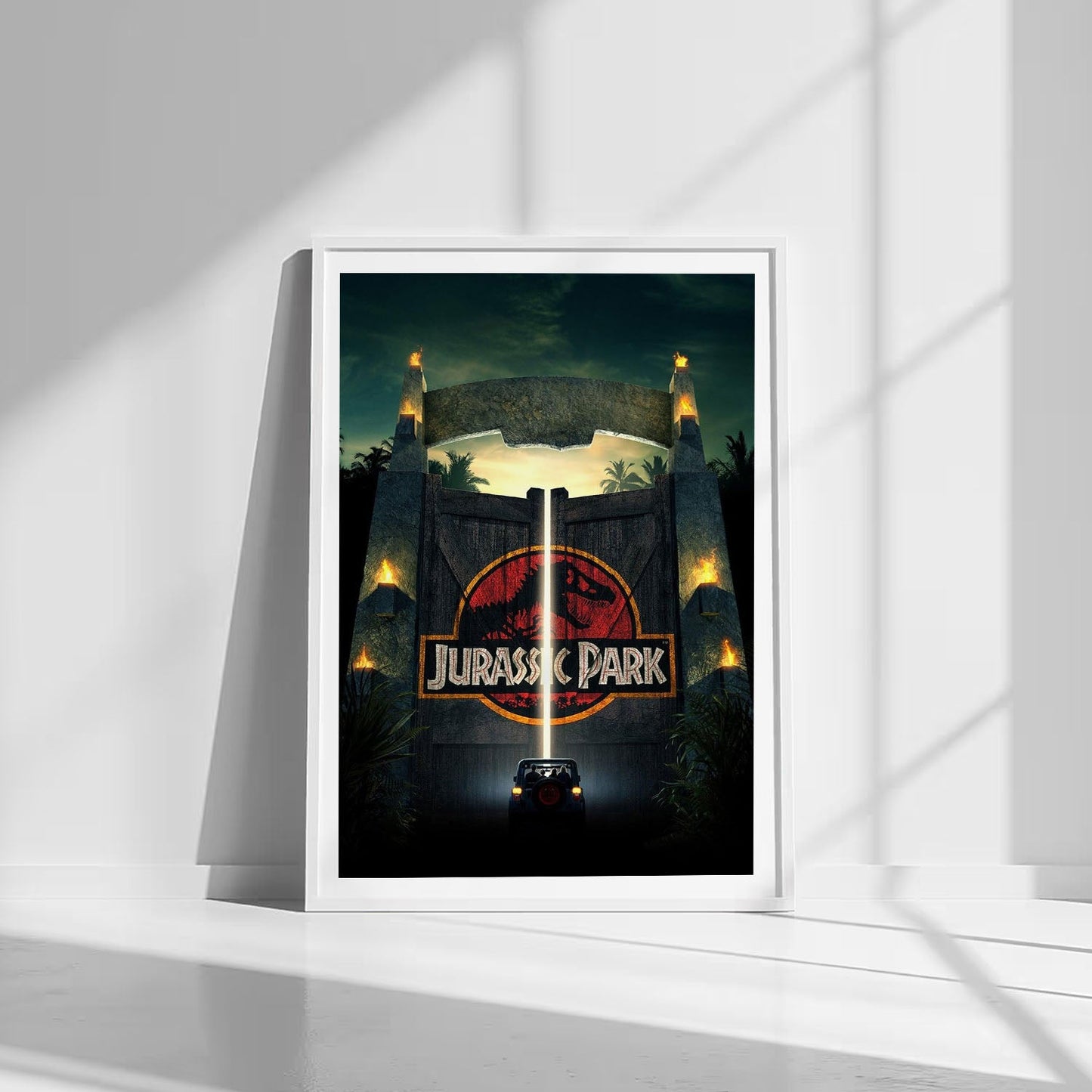 Flex Designs Poster Welcome to Jurassic Park 8 x 10" Home Goods - Movie 1993 Movie Poster