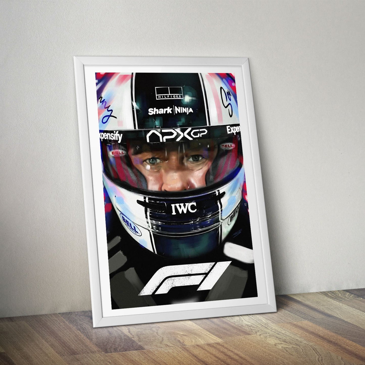 Flex Designs Poster F1 Helmet 8 x 10" Home Goods - Movie 2013 Movie Poster