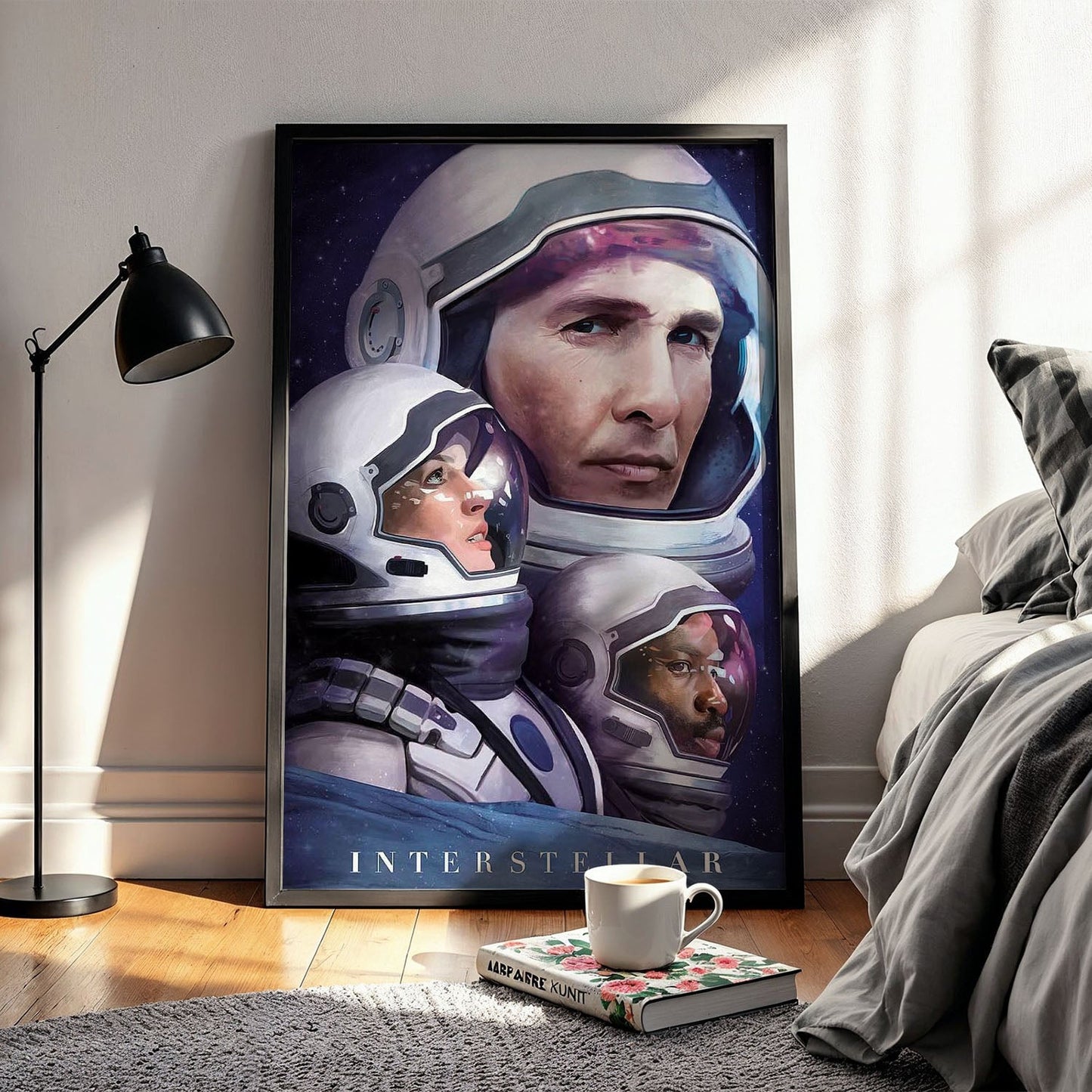Flex Designs Poster Interstellar Sketch 5 x 7" Home Goods - Movie 2014 Movie Poster