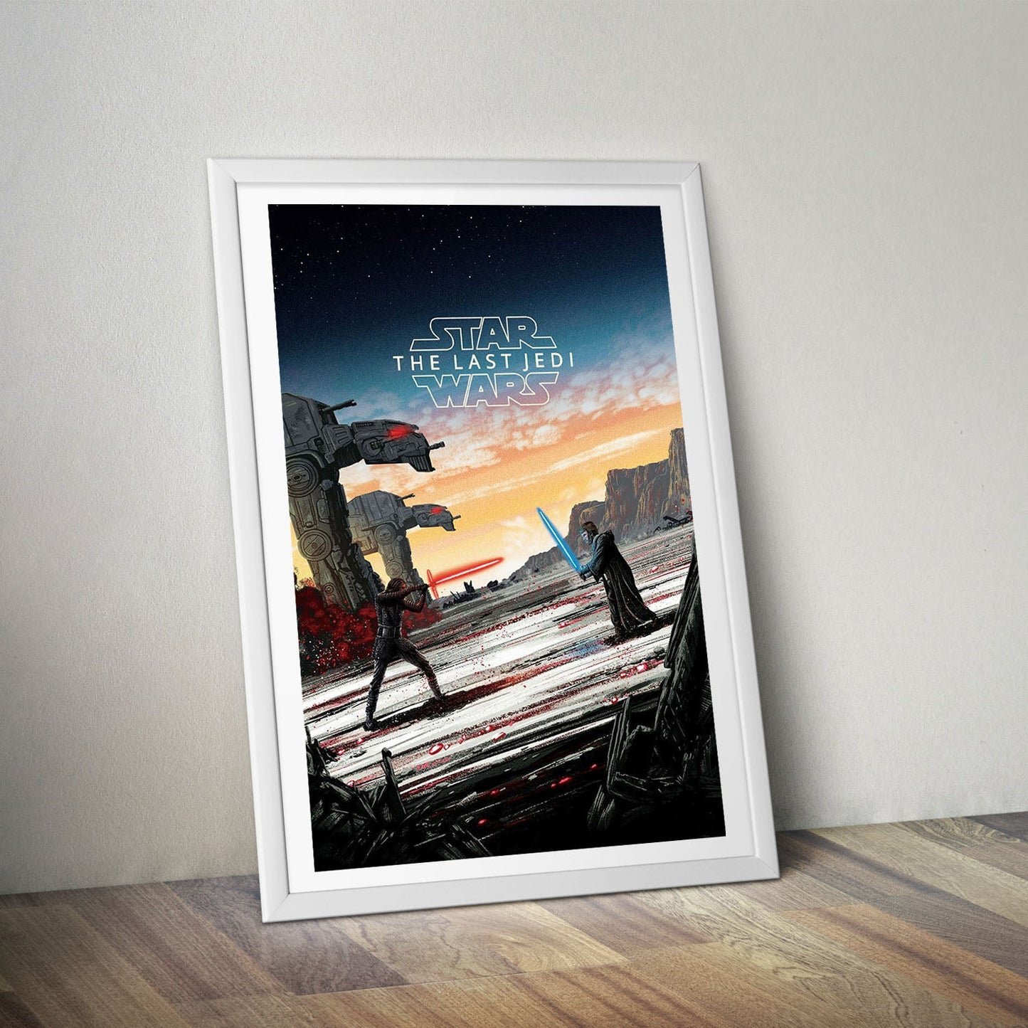 Flex Designs Poster Star Wars The Last Jedi Sketch 8 x 10" Home Goods - Movie 2017 Movie Poster