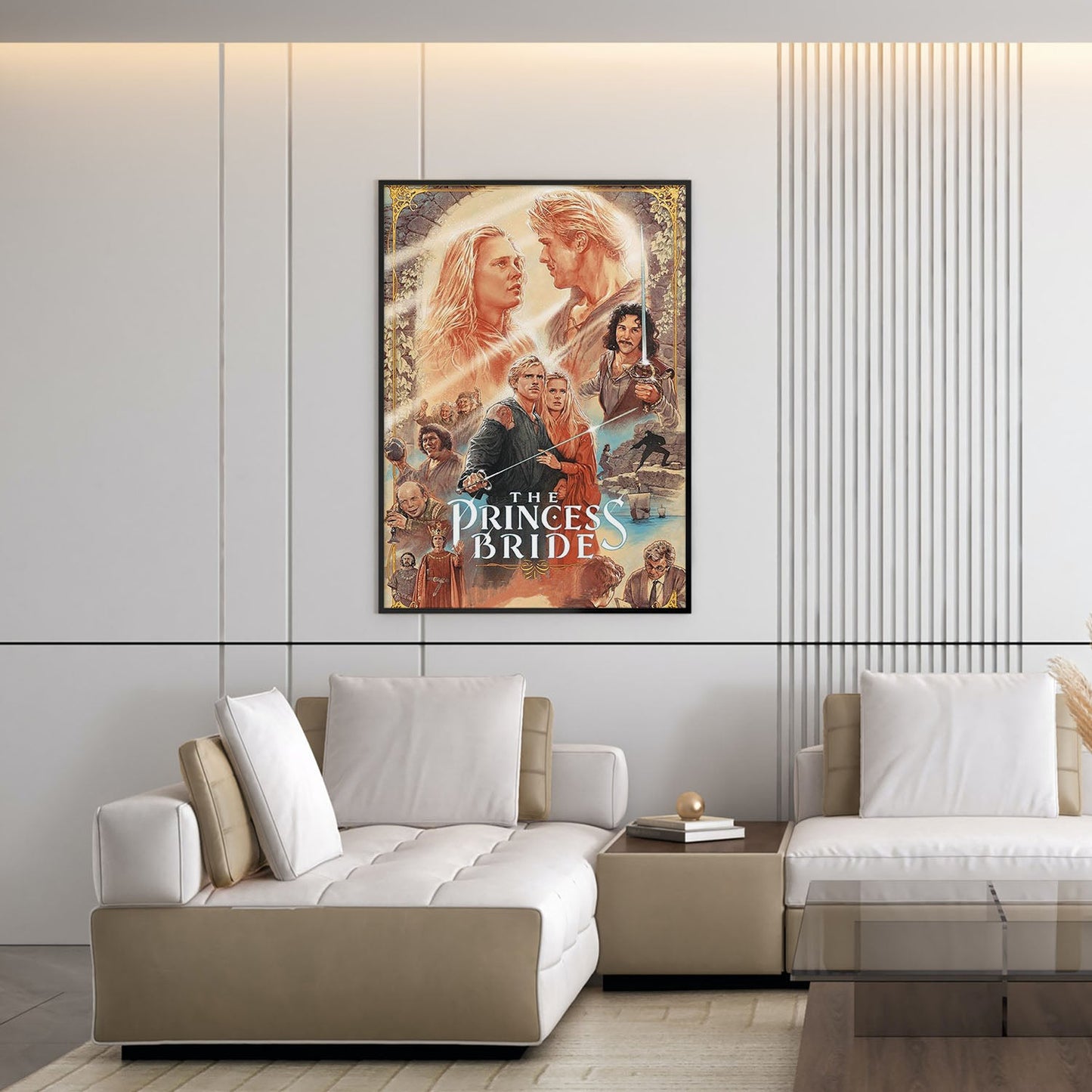 Flex Designs Poster The Princess Bride Sketch 5 x 7" Home Goods - Movie 1987 Movie Poster