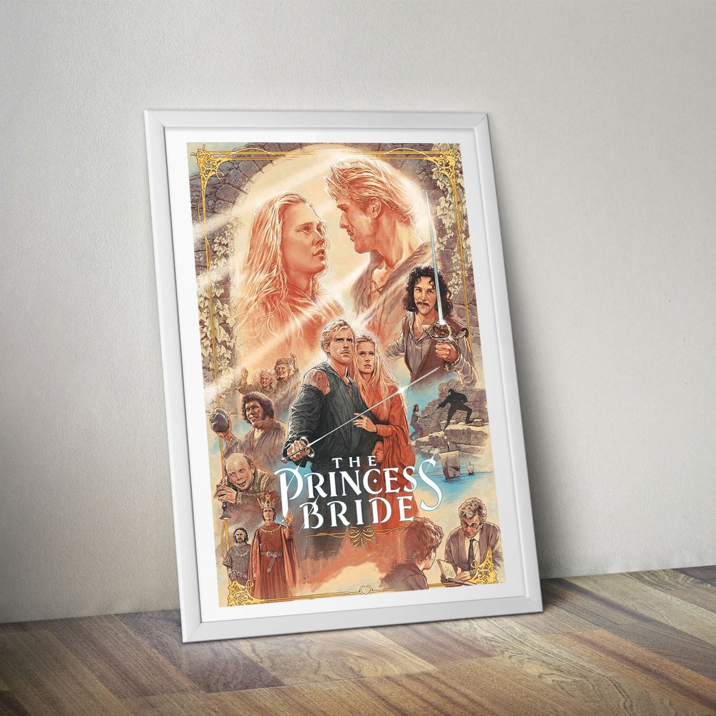 Flex Designs Poster The Princess Bride Sketch 8 x 10" Home Goods - Movie 1987 Movie Poster