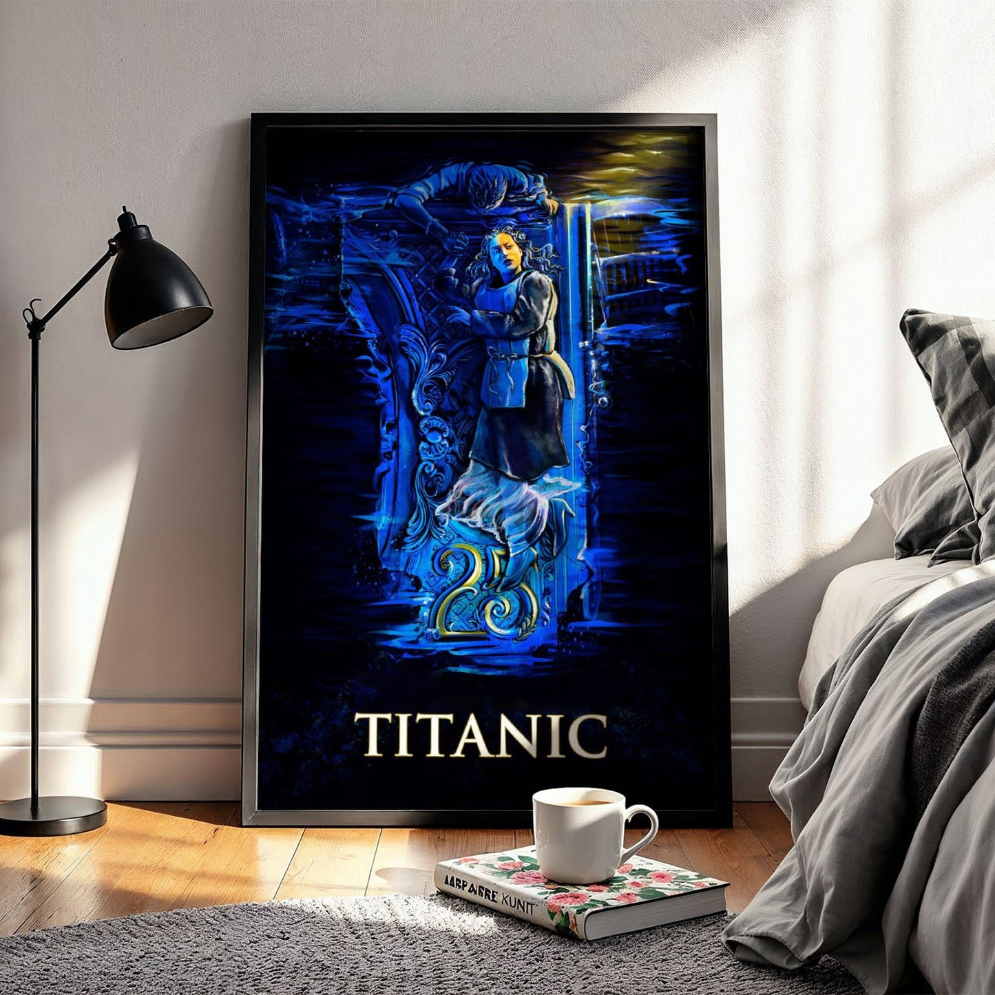 Flex Designs Poster Titanic Sketch 5 x 7" Home Goods - Movie 1997 Movie Poster