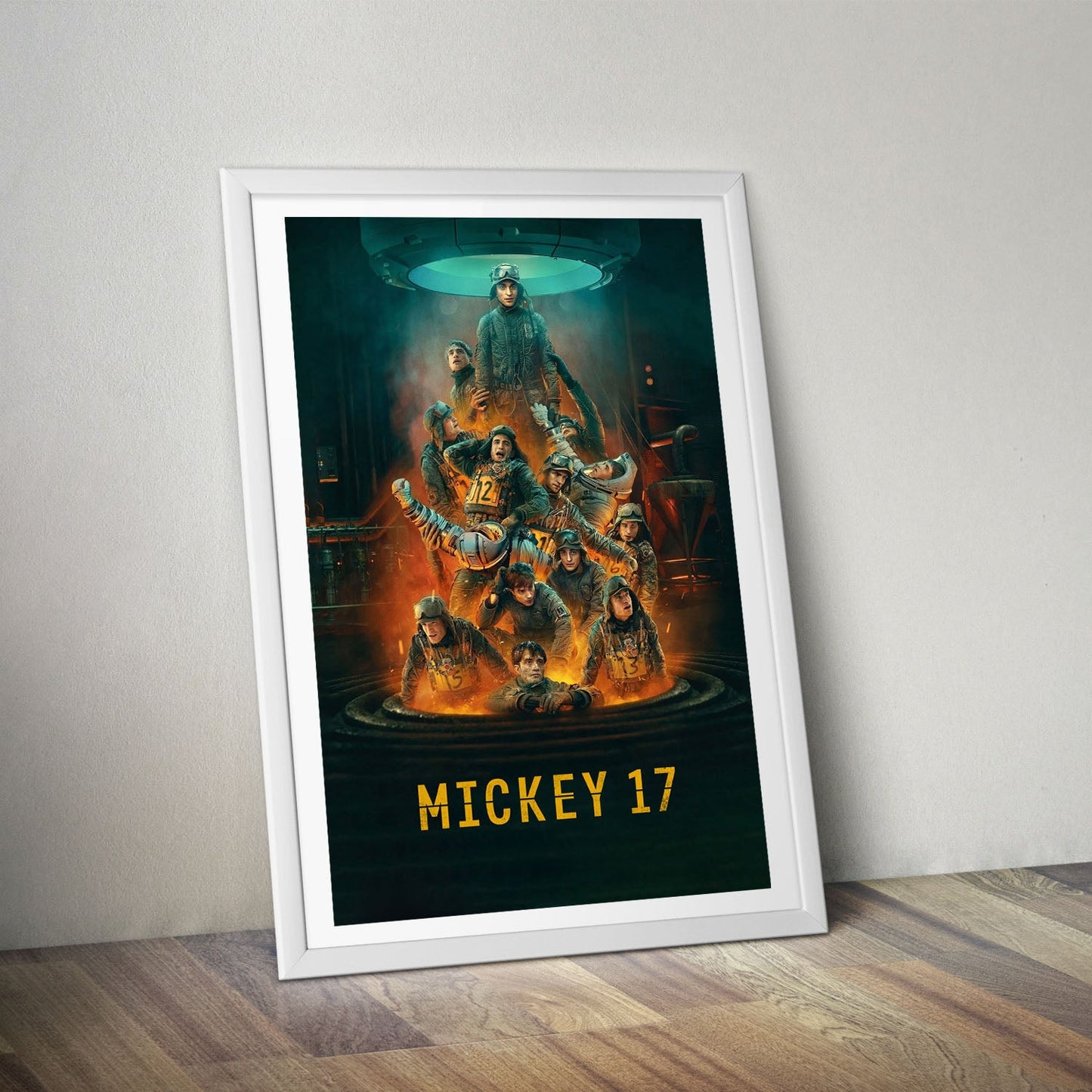 Flex Designs Poster Mickey 17 Cinematic 8 x 10" Home Goods - Movie 2025 Movie Poster