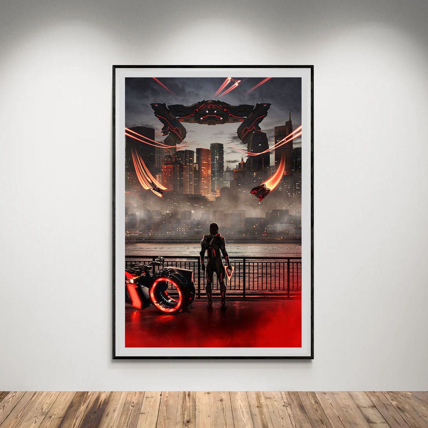 Flex Designs Poster TRON Ares Alternate 5 x 7" Home Goods - Movie 2025 Movie Poster