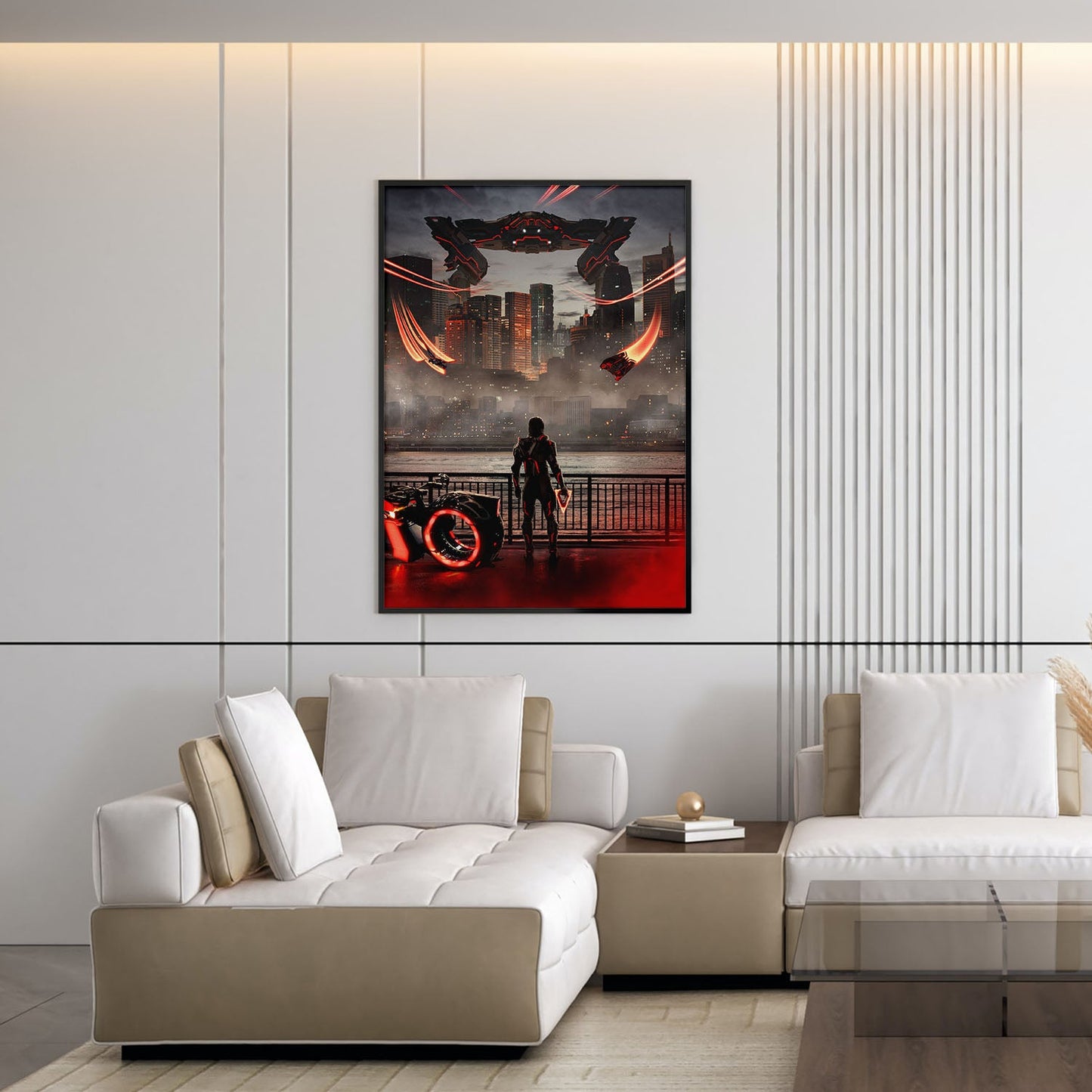 Flex Designs Poster TRON Ares Alternate 5 x 7" Home Goods - Movie 2025 Movie Poster