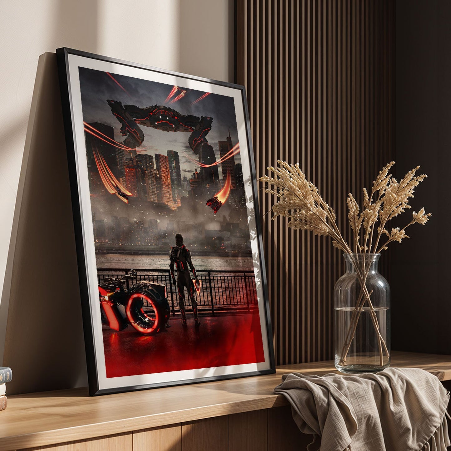 Flex Designs Poster TRON Ares Alternate 8 x 10" Home Goods - Movie 2025 Movie Poster