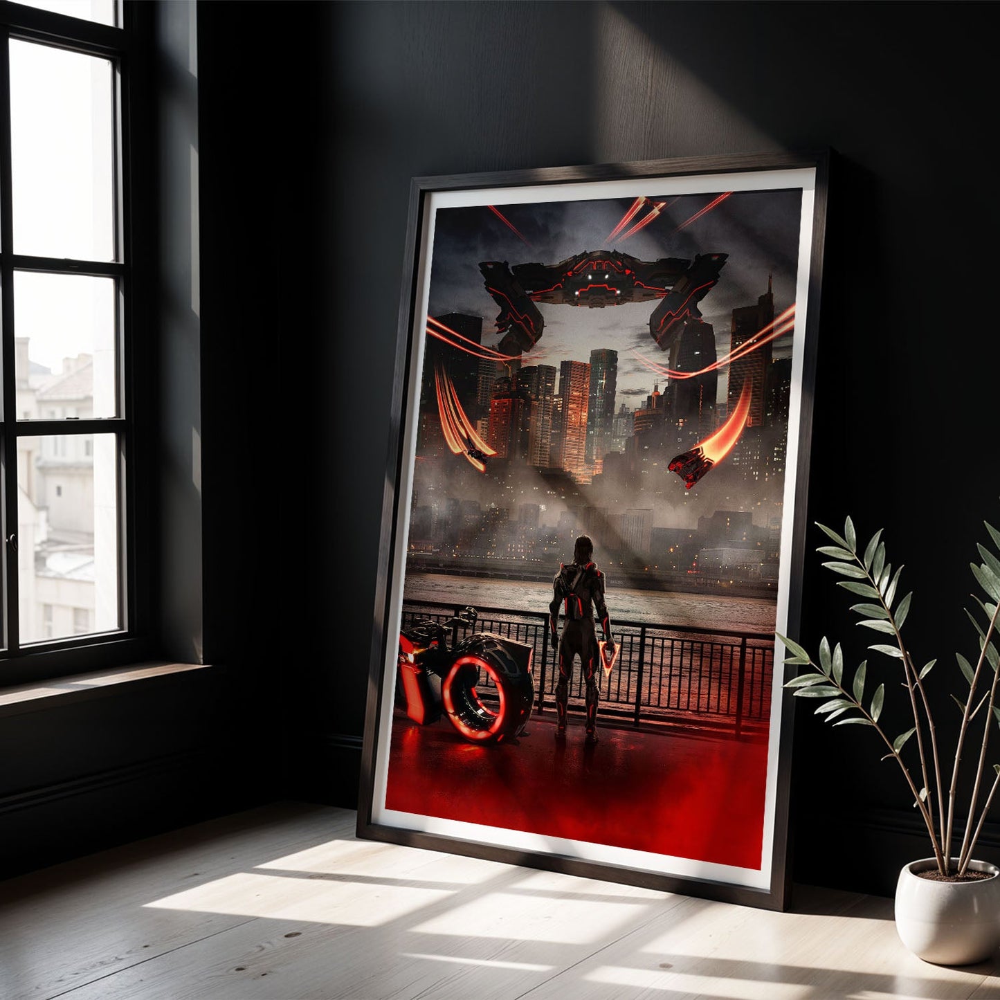 Flex Designs Poster TRON Ares Alternate 8 x 10" Home Goods - Movie 2025 Movie Poster