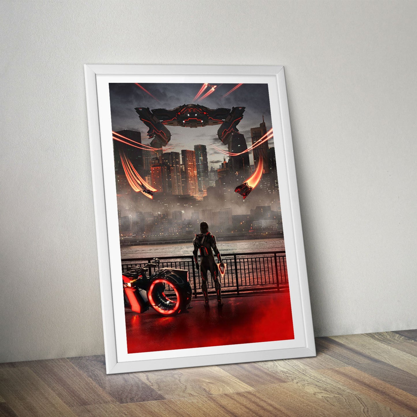 Flex Designs Poster TRON Ares Alternate 8 x 10" Home Goods - Movie 2025 Movie Poster
