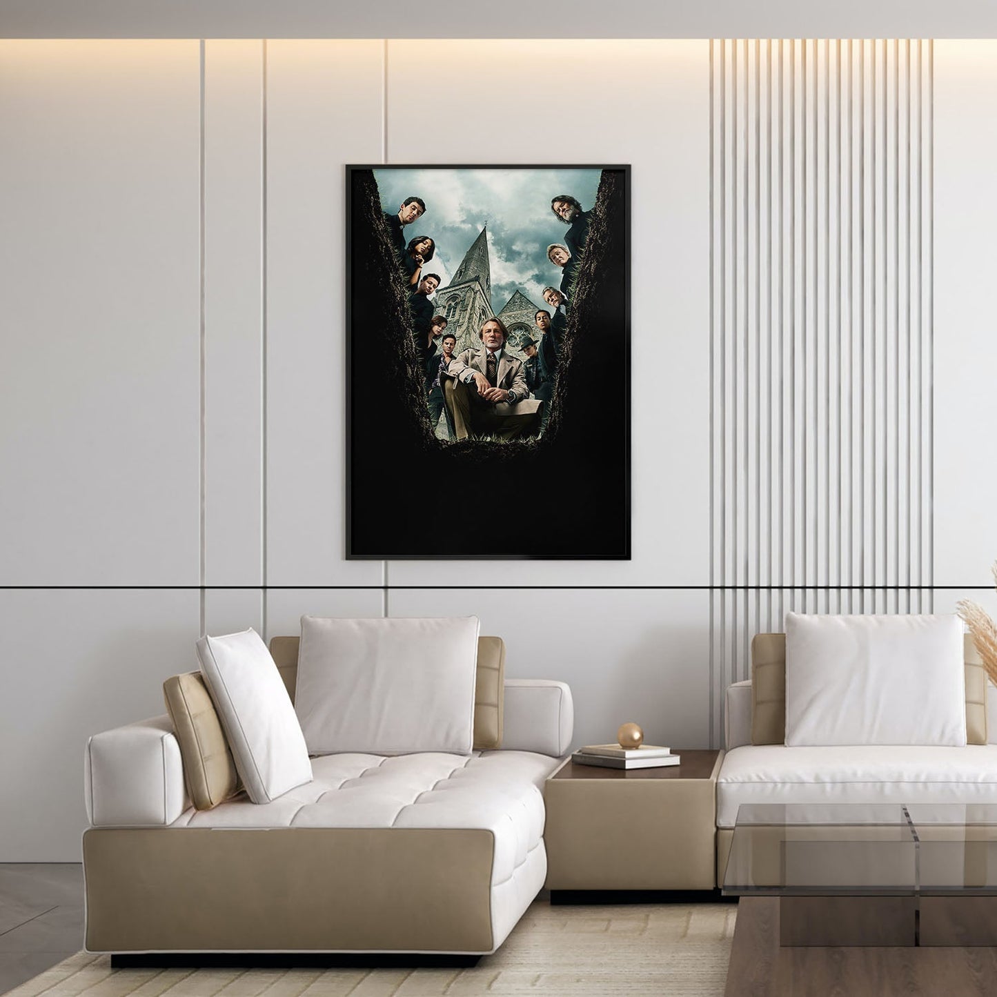 Flex Designs Poster Wake Up Dead Man - A Knives Out Mystery Key Art 5 x 7" Home Goods - Movie 2023 Movie Poster
