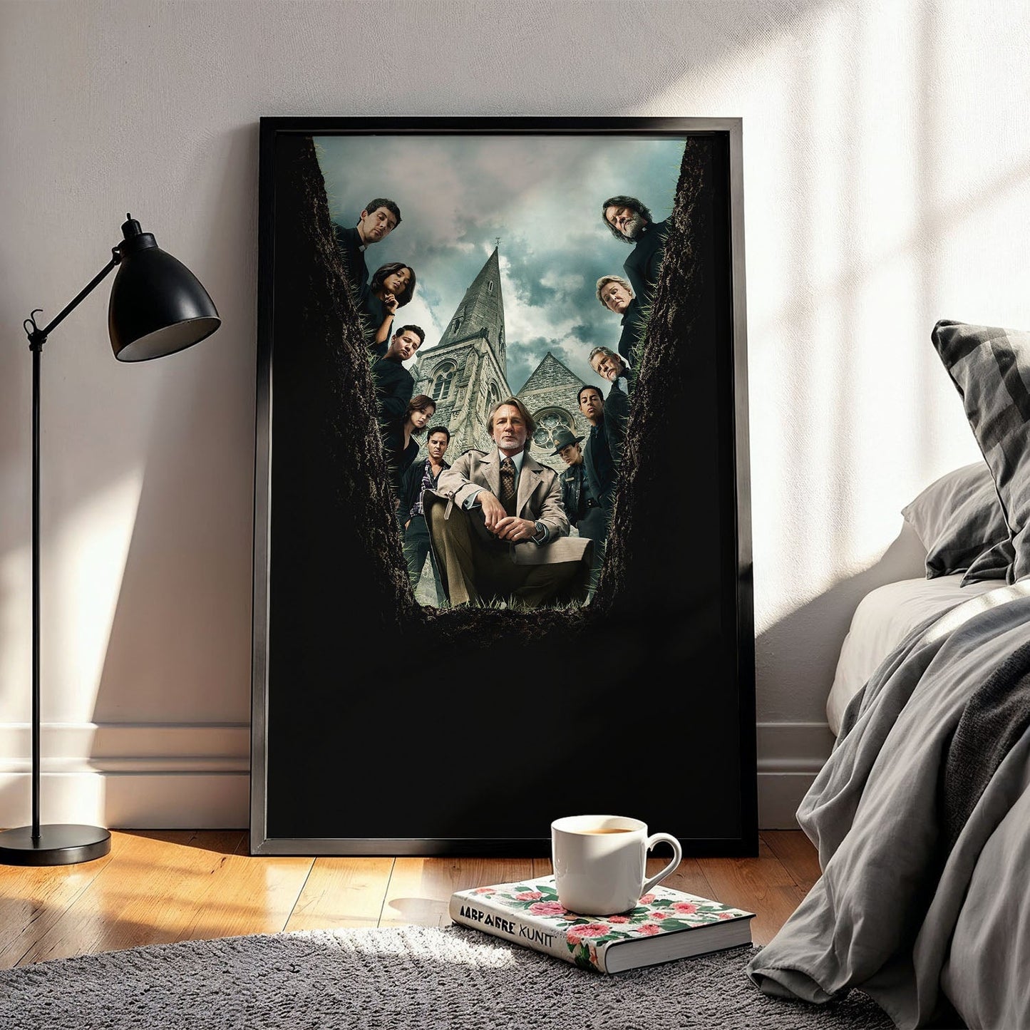 Flex Designs Poster Wake Up Dead Man - A Knives Out Mystery Key Art 5 x 7" Home Goods - Movie 2023 Movie Poster