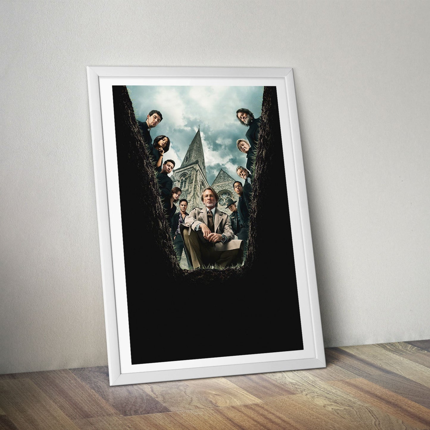 Flex Designs Poster Wake Up Dead Man - A Knives Out Mystery Key Art 8 x 10" Home Goods - Movie 2023 Movie Poster