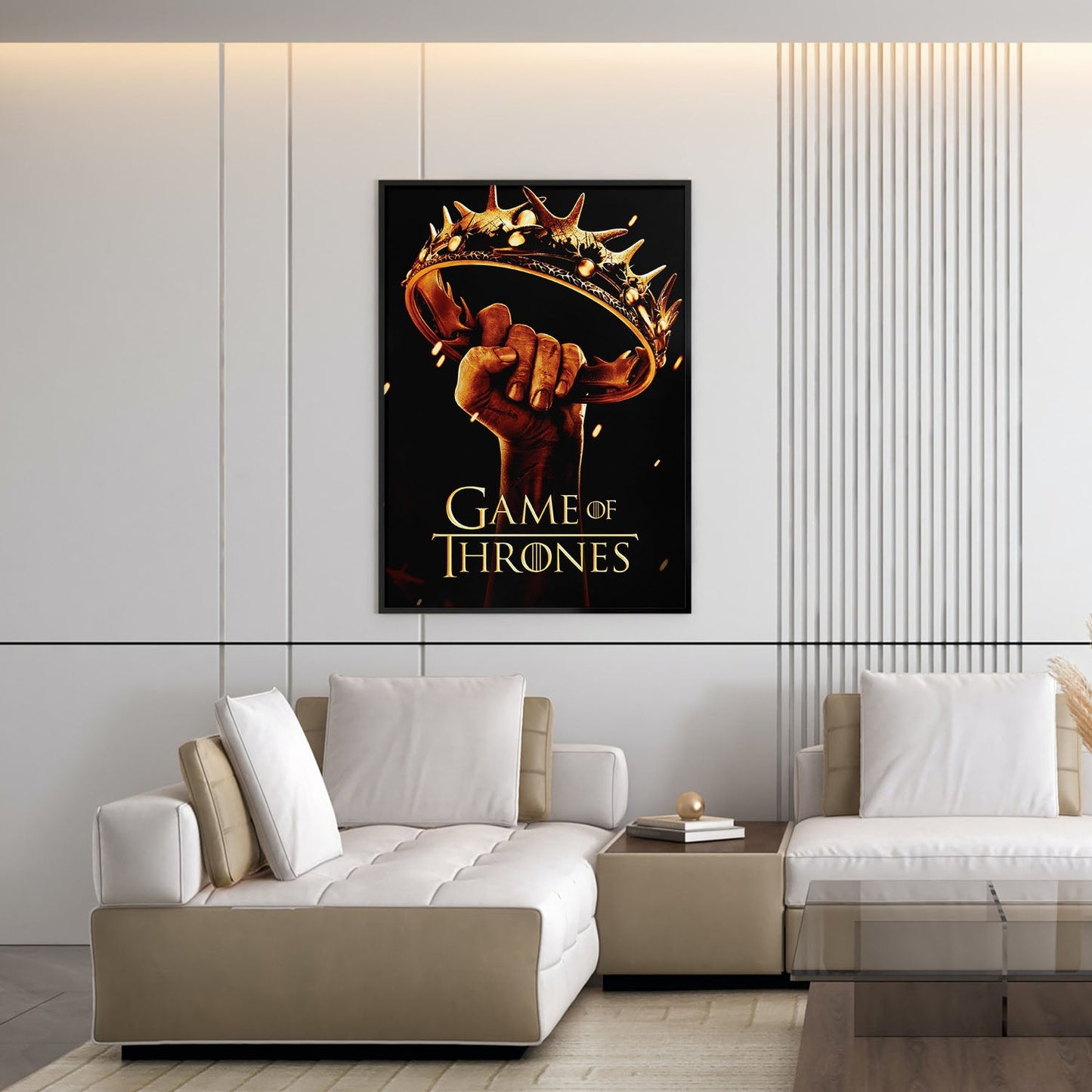 Flex Designs Poster Game of Thrones Cover 5 x 7" Home Goods - TV Show 2011 TV Show Poster