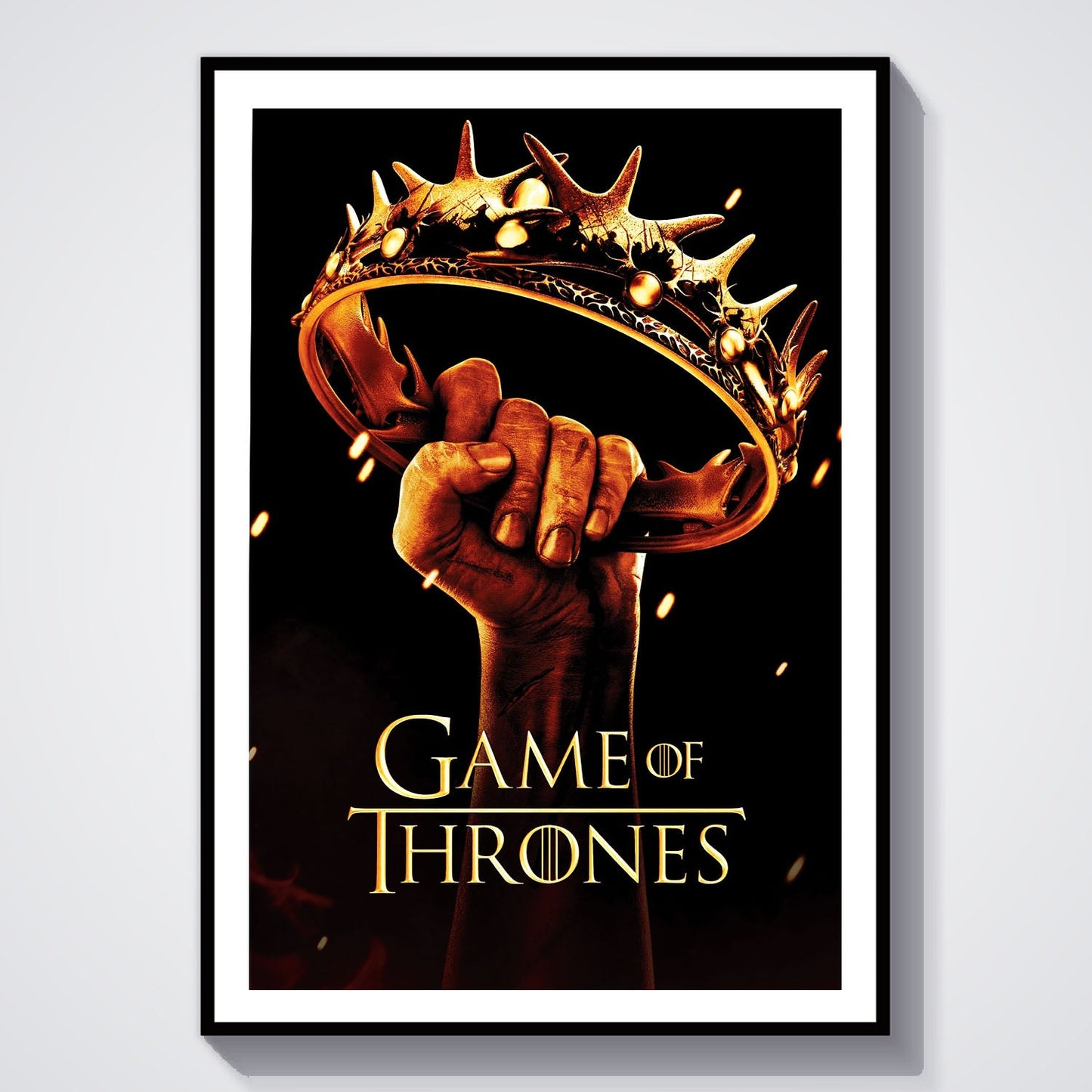 Flex Designs Poster Game of Thrones Cover 8 x 10" Home Goods - TV Show 2011 TV Show Poster
