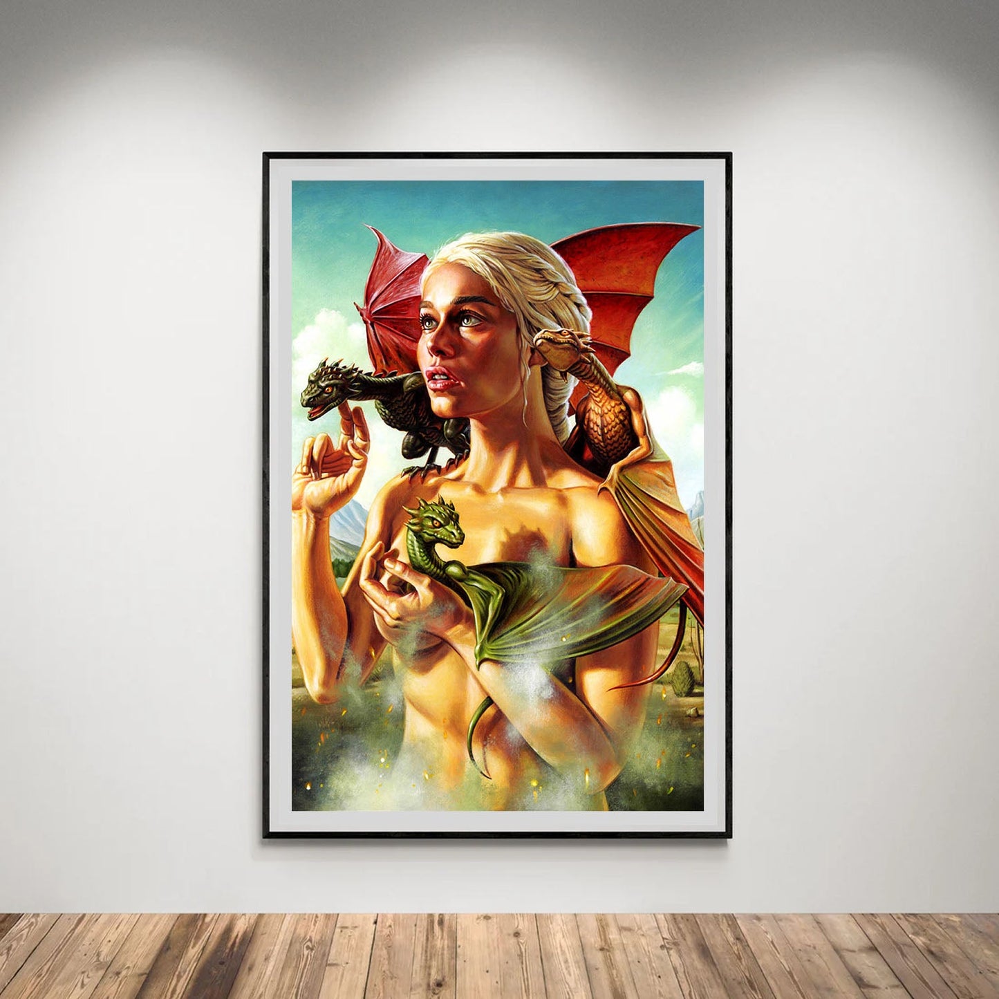 Flex Designs Poster Game of Thrones Mother of Dragons 5 x 7" Home Goods - TV Show 2011 TV Show Poster